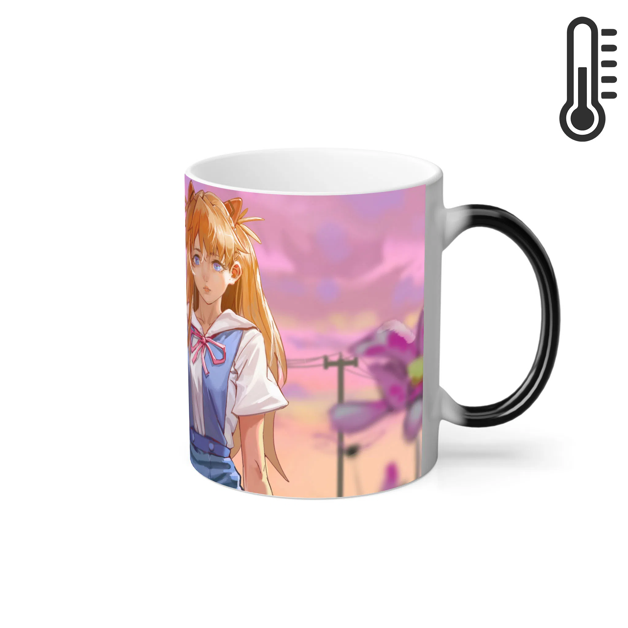 ماگ حرارتی لیمینات طرح انیمه Evangelion کد NM0797 — تصویر 2