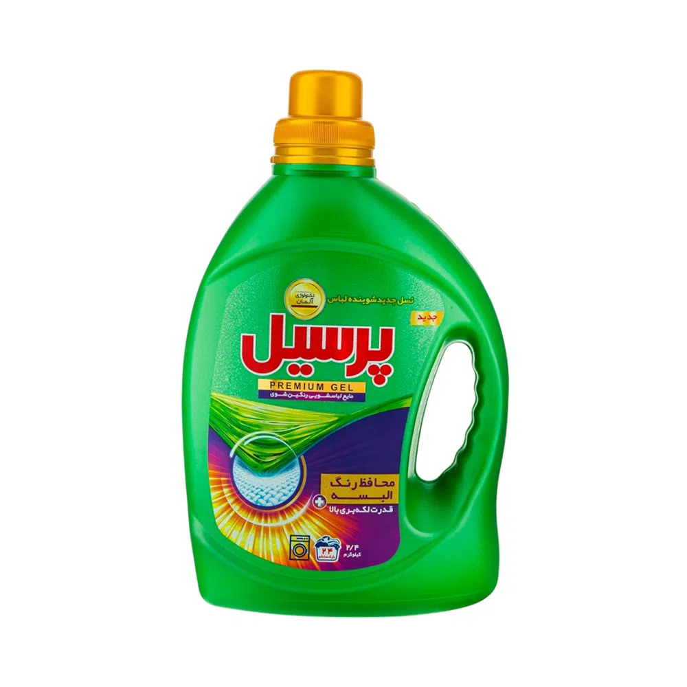 مایع لباسشویی پرسیل پریمیوم مدل رنگین شوی - 2400 گرم