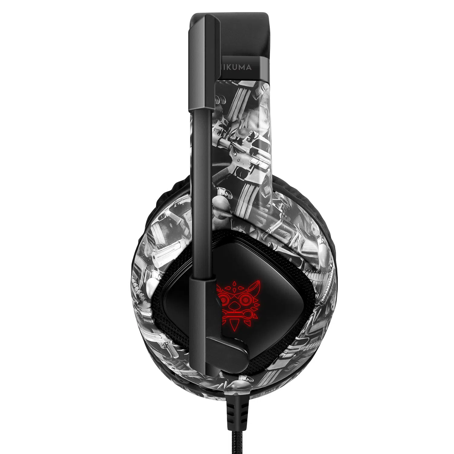 هدست مخصوص بازی اونیکوما مدل K19 Camo-Grey — تصویر 2