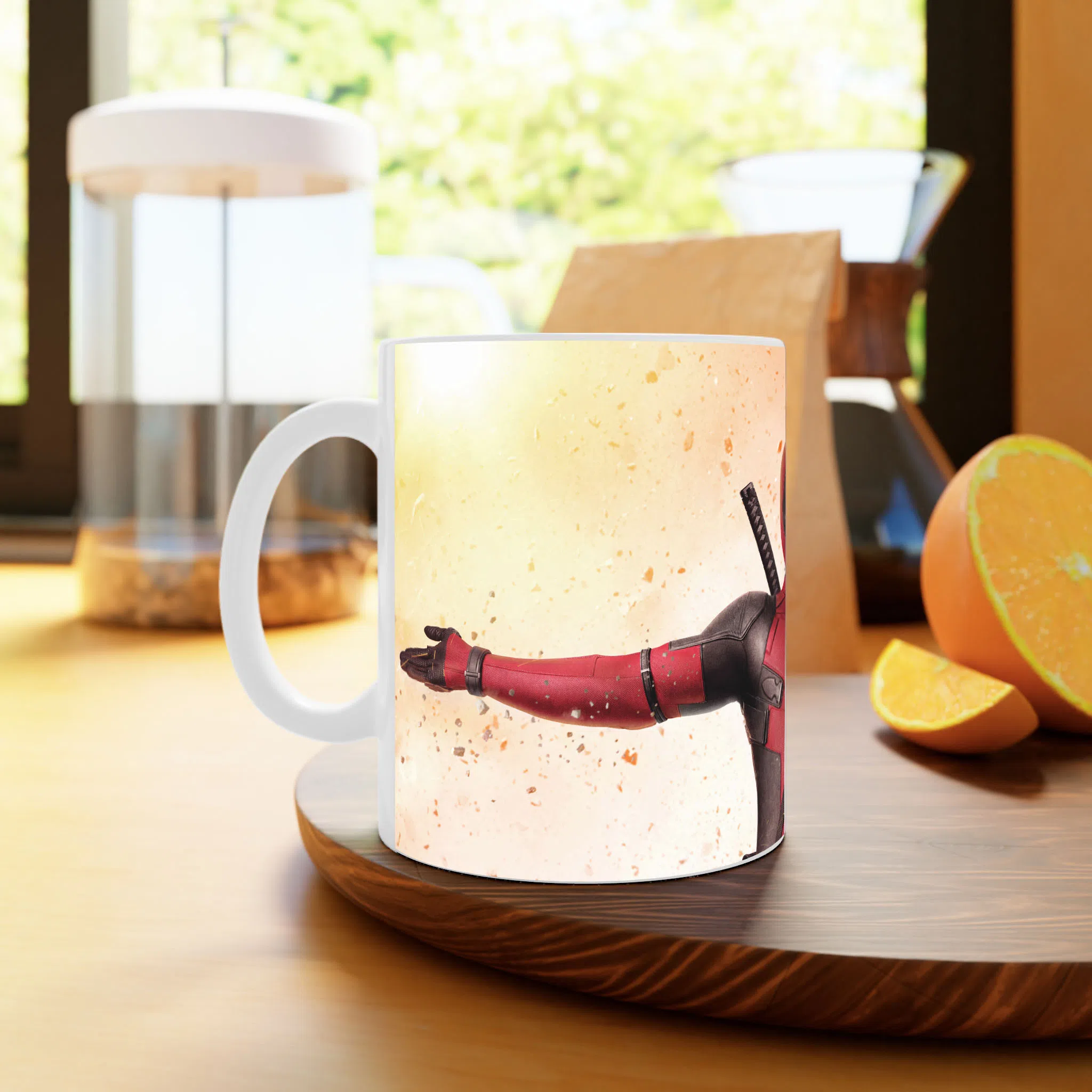 ماگ لیمینات طرح فیلم ددپول Deadpool کد NM11110 — تصویر 2