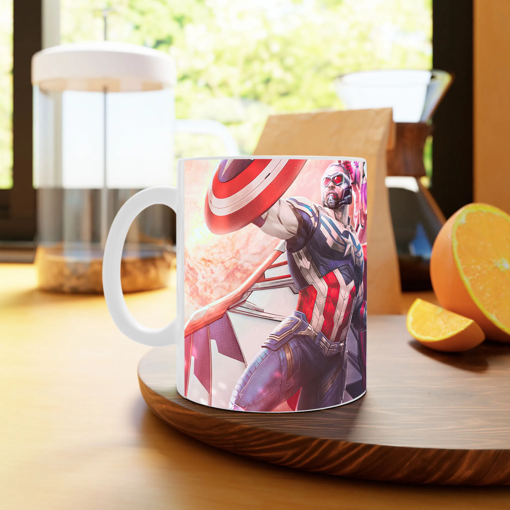 ماگ لیمینات طرح فیلم انتقام جویان Avengers کد NM10658 — تصویر 2