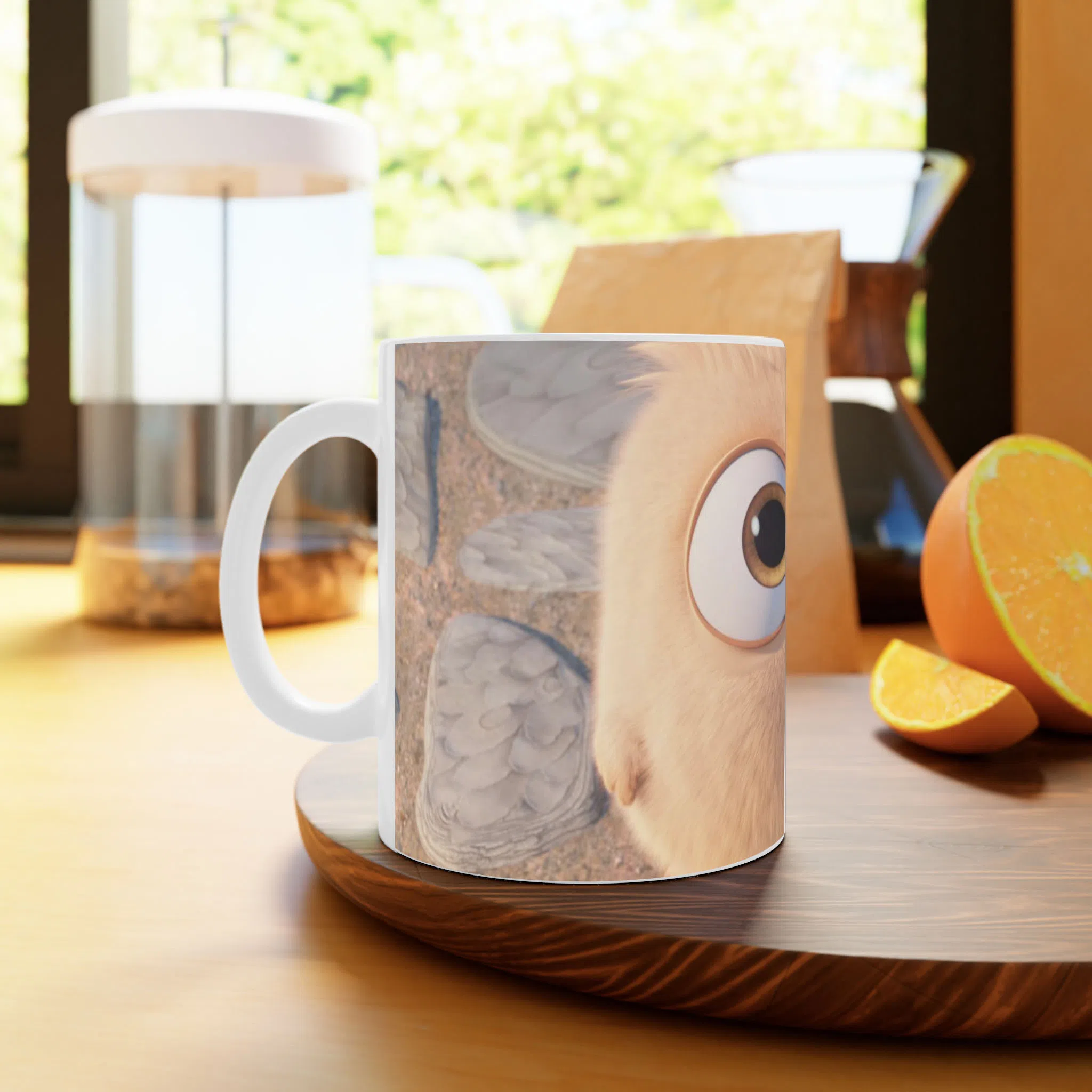 ماگ لیمینات طرح فیلم انگری بردز Angry Birds کد NM10488 — تصویر 3