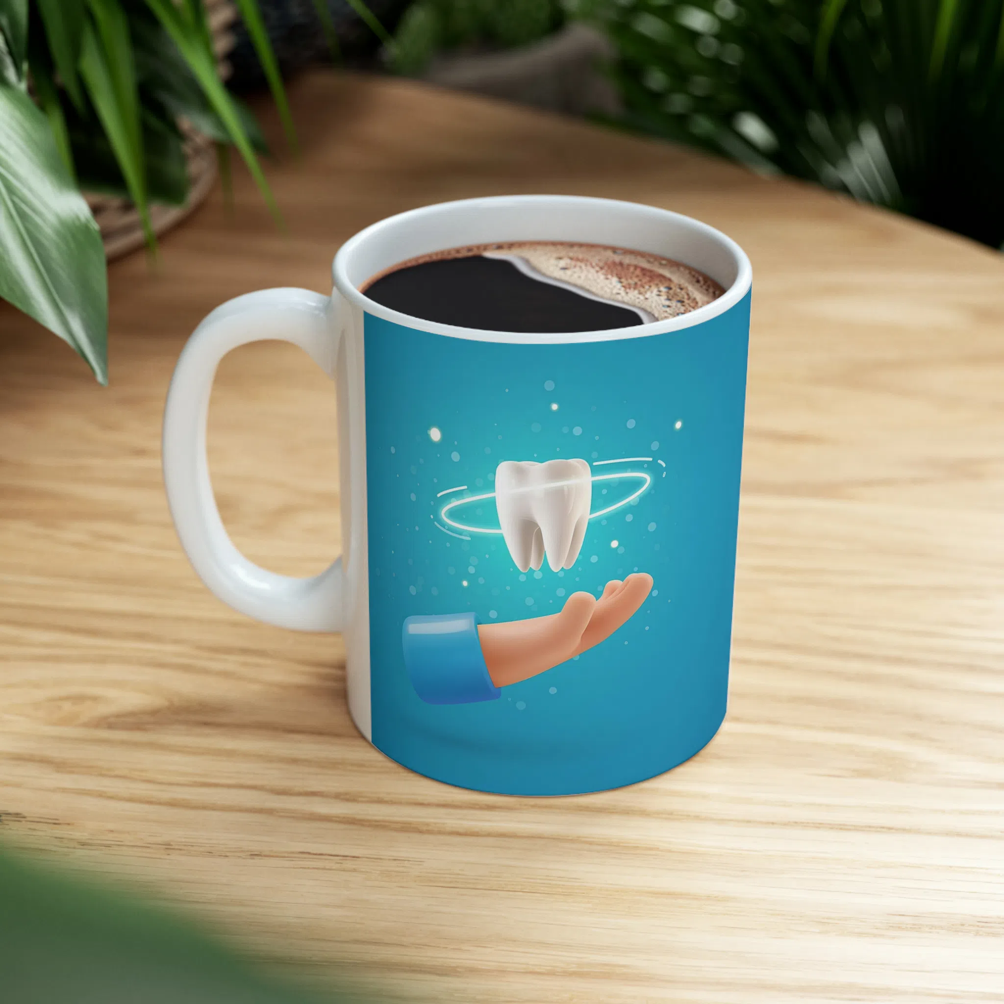 ماگ طرح روز دندان پزشک مدل NM3116 — تصویر 2