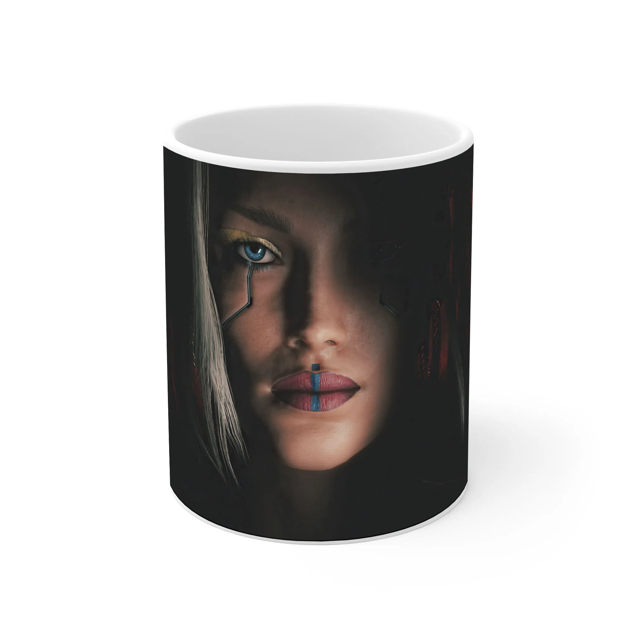 ماگ لیمینات طرح بازی سایبرپانک Cyberpunk 2077 Game کد NM6584 — تصویر 2