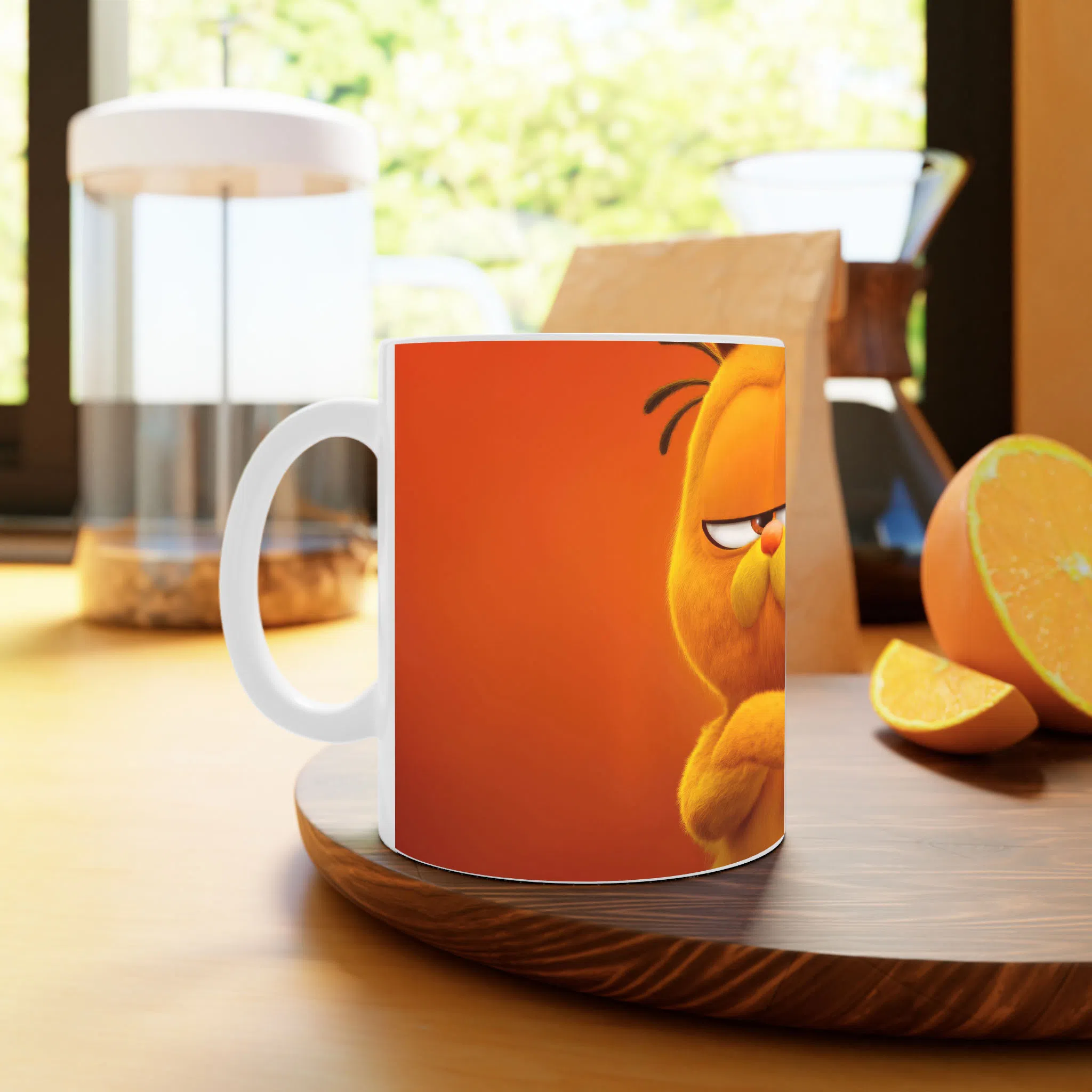 ماگ لیمینات طرح فیلم گارفیلد Garfield کد NM11433 — تصویر 2