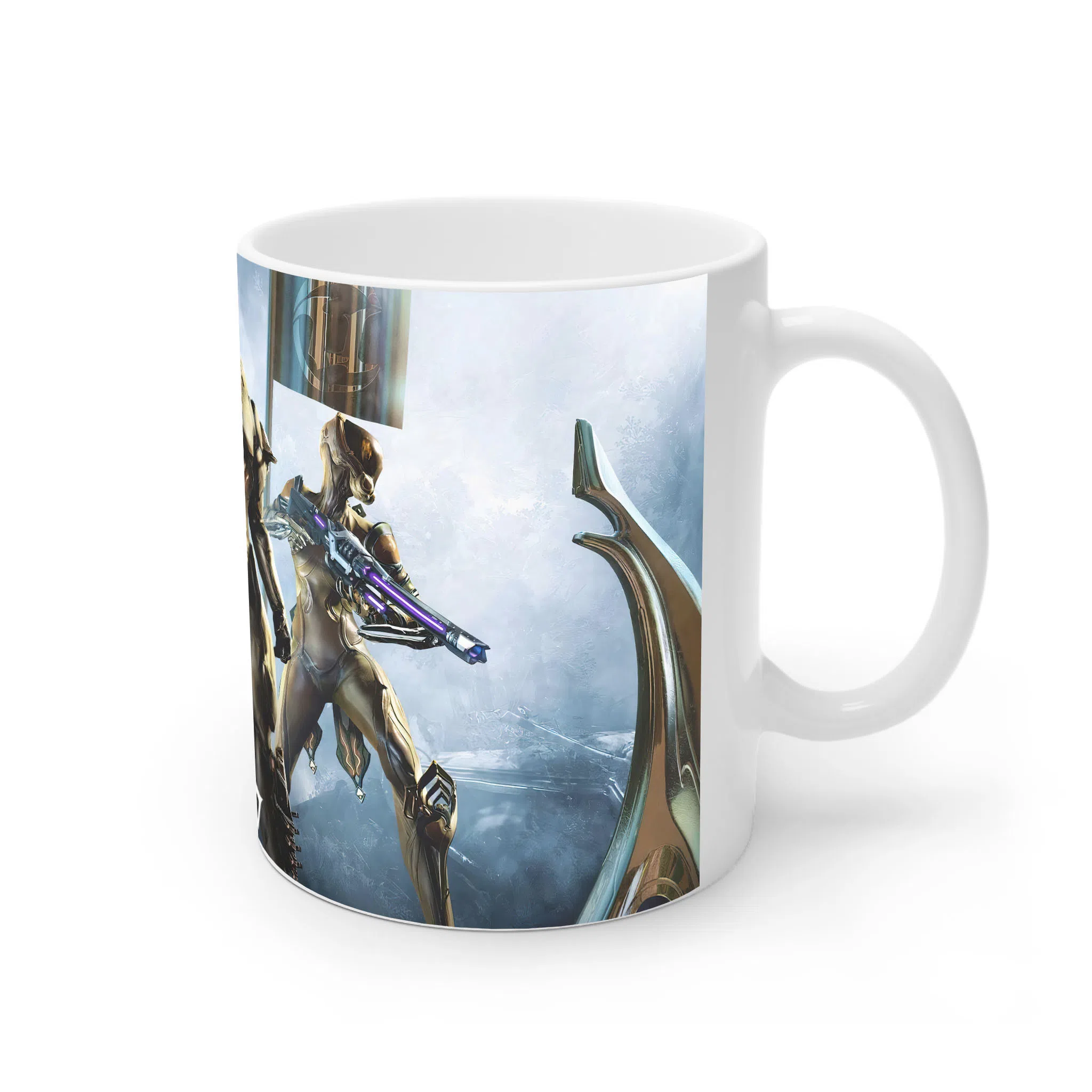 ماگ لیمینات طرح بازی Warframe Game کد NM10349 — تصویر 3