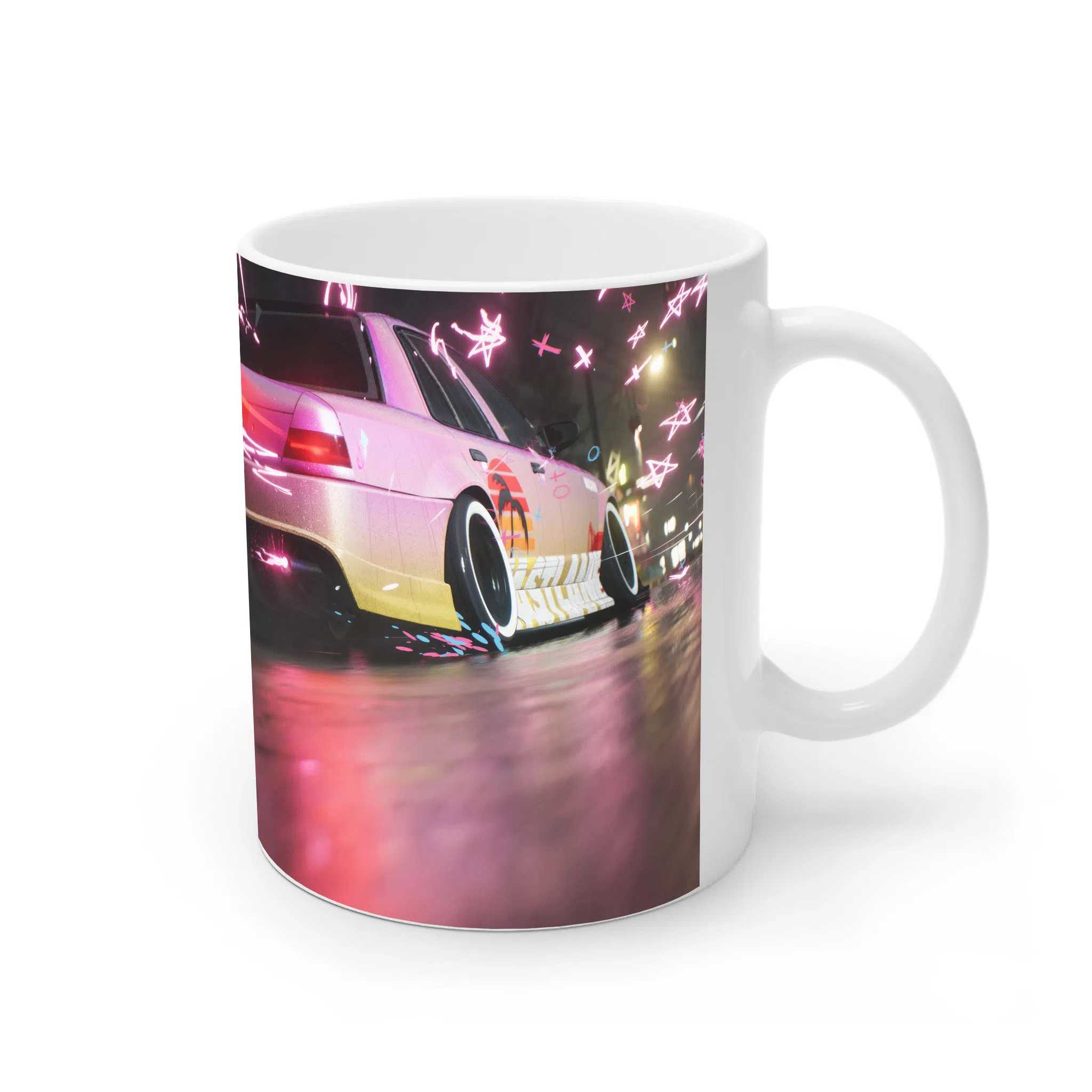 ماگ لیمینات طرح Need For Speed Game کد NM8654 — تصویر 2