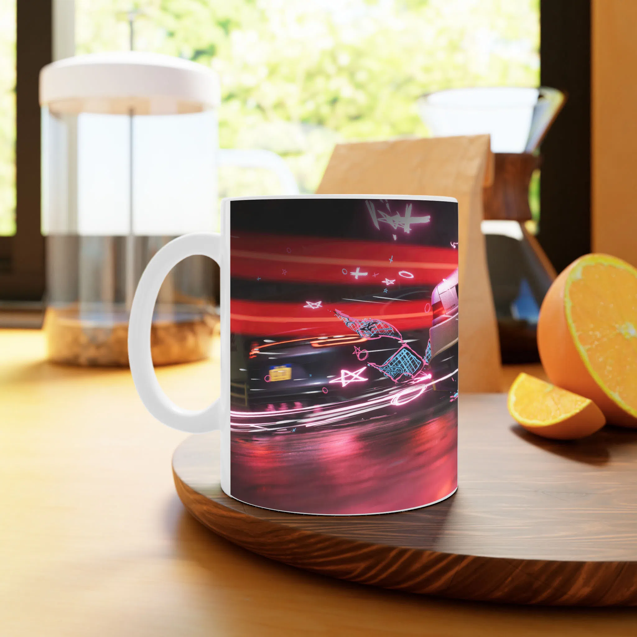 ماگ لیمینات طرح Need For Speed Game کد NM8654 — تصویر 3
