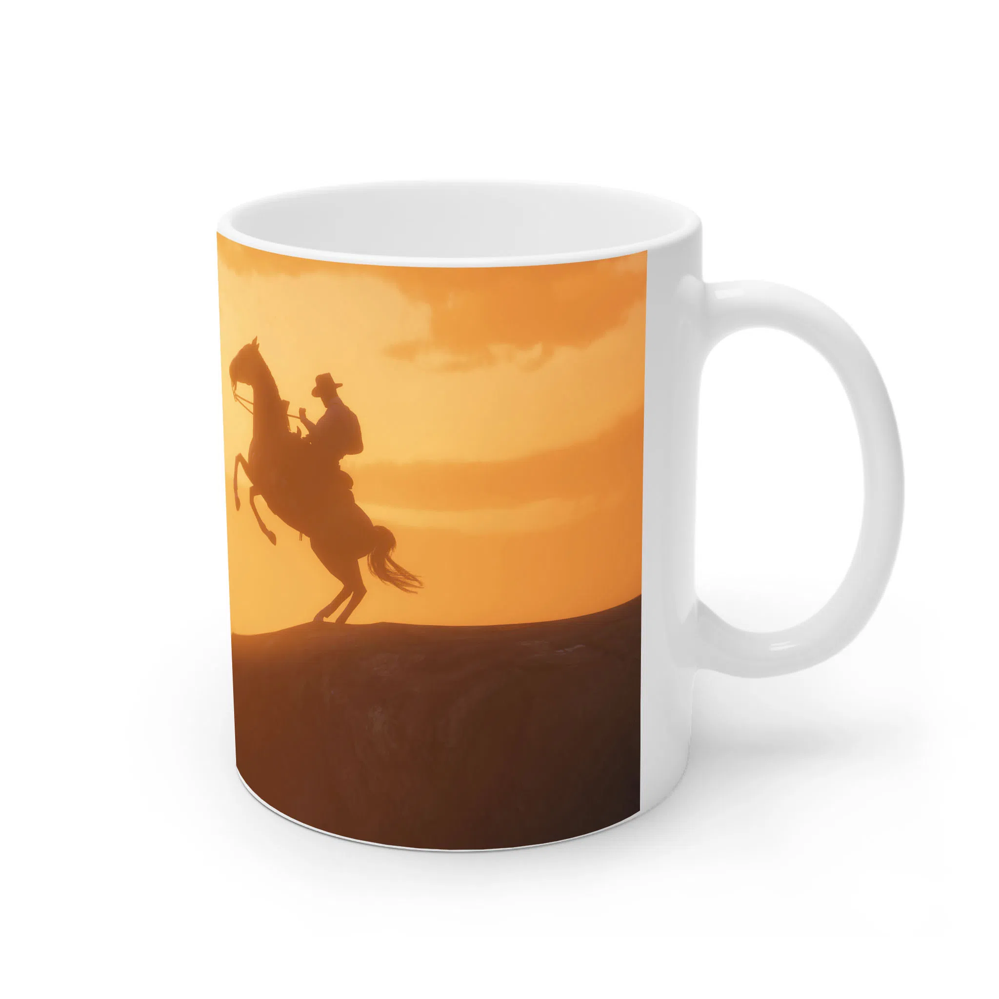 ماگ لیمینات طرح بازی Red Dead Redemption Game کد NM9245 — تصویر 3