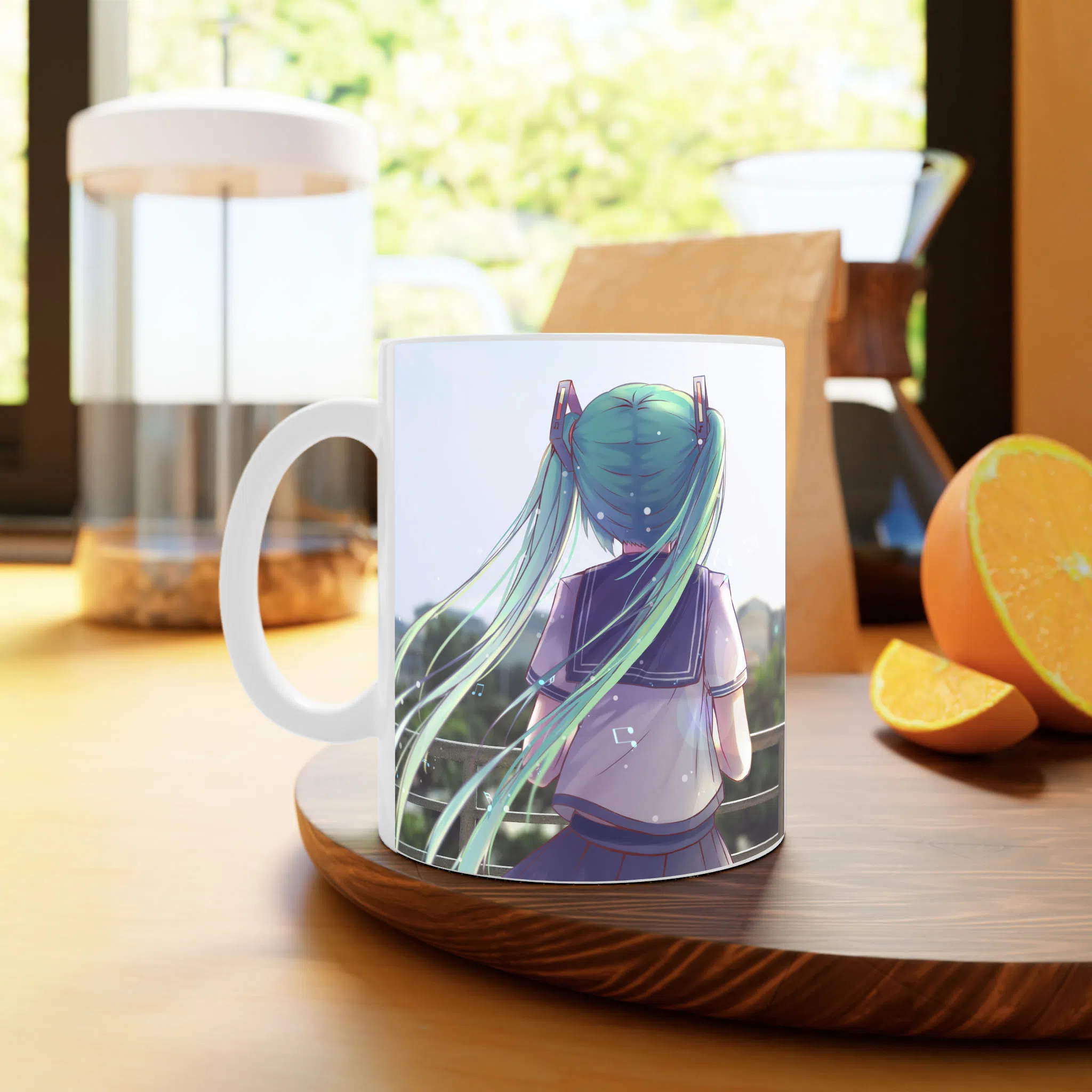 ماگ لیمینات طرح انیمه Vocaloid کد NM3592 — تصویر 3