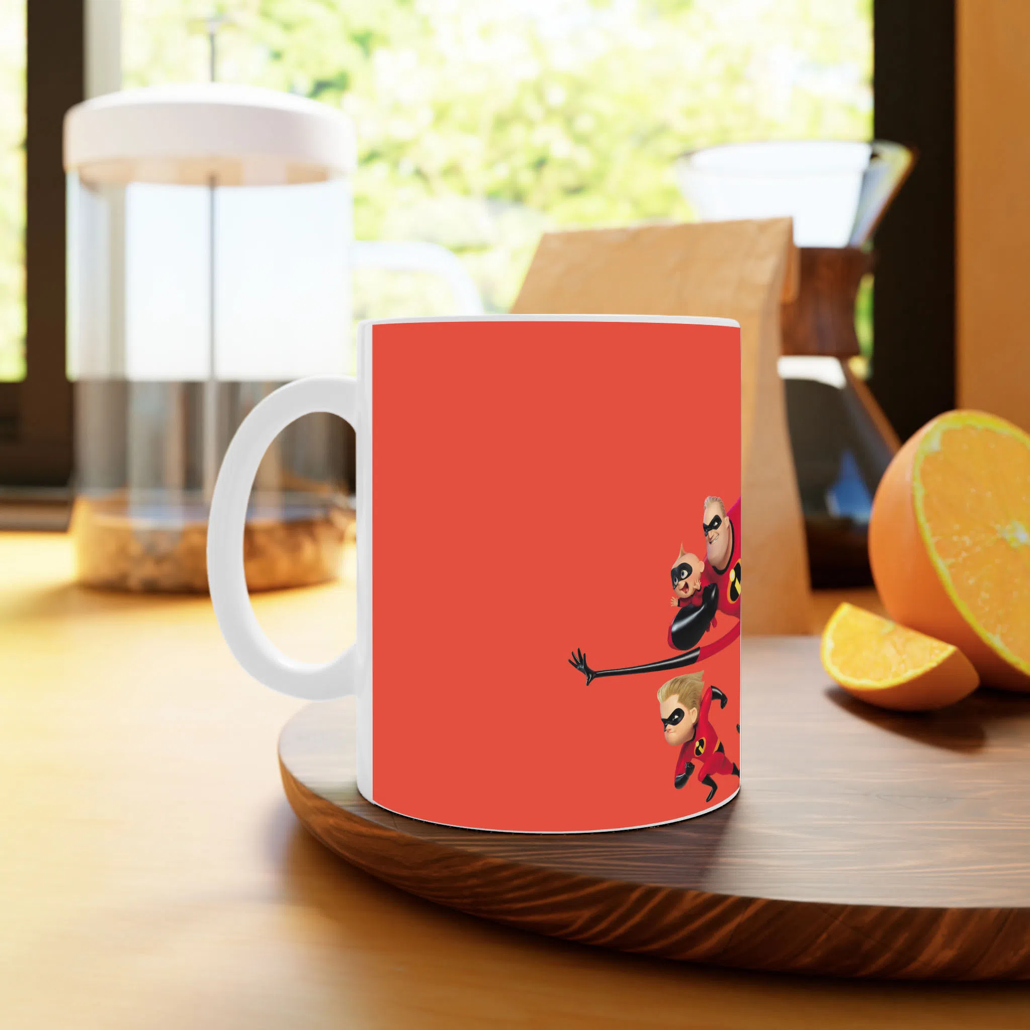 ماگ لیمینات طرح فیلم شگفت انگیزان The Incredibles کد NM12860 — تصویر 3