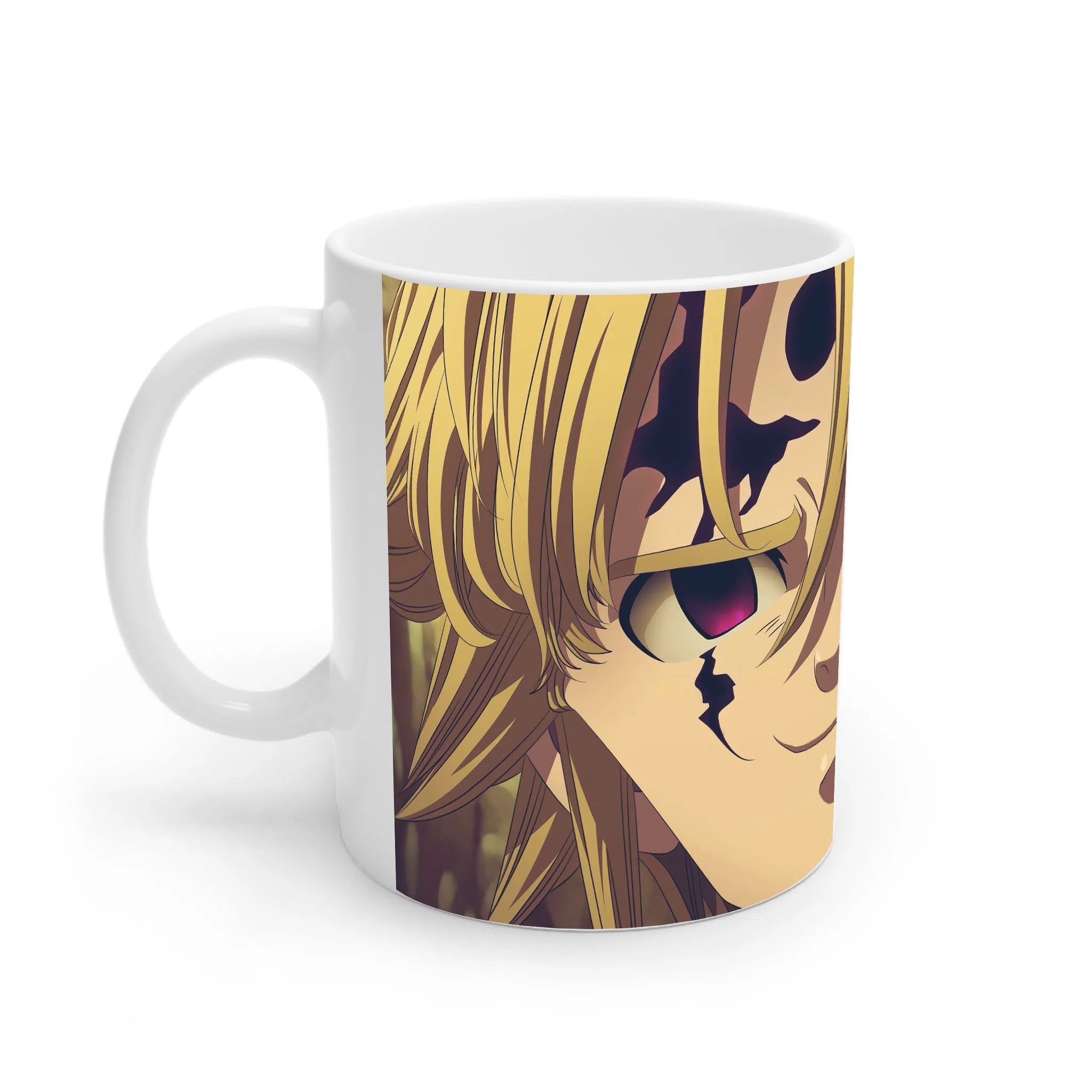 ماگ لیمینات طرح انیمه هفت گناه کبیره - Seven Deadly Sins کد NM3502 — تصویر 2