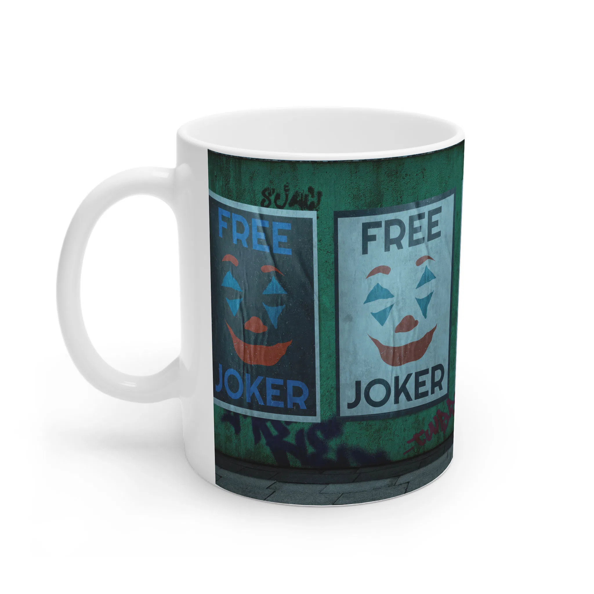 ماگ لیمینات طرح فیلم جوکر Joker کد NM11798 — تصویر 2