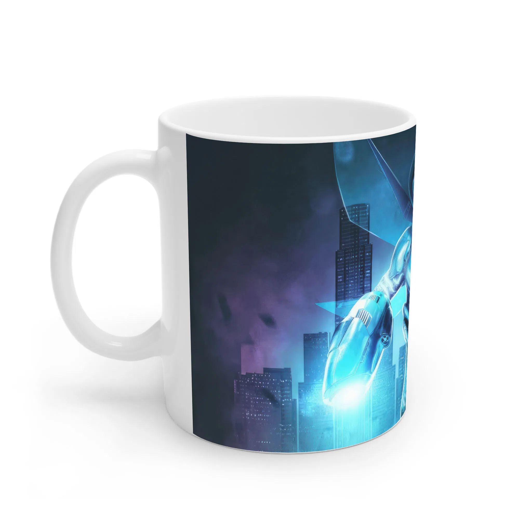 ماگ لیمینات طرح فیلم Blue Beetle کد NM10969 — تصویر 3