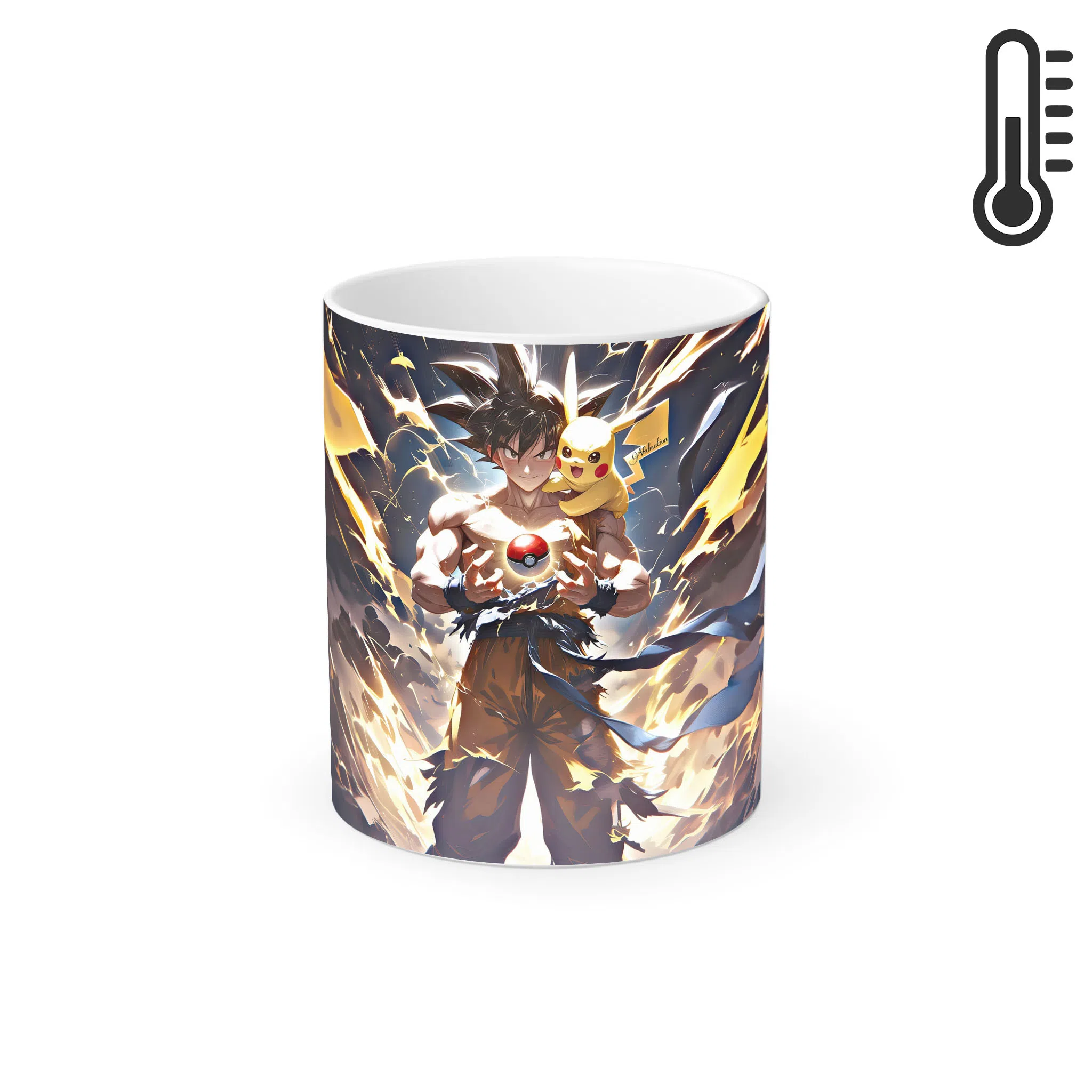 ماگ حرارتی لیمینات طرح انیمه دراگون بال - Dragon Ball کد NM0730