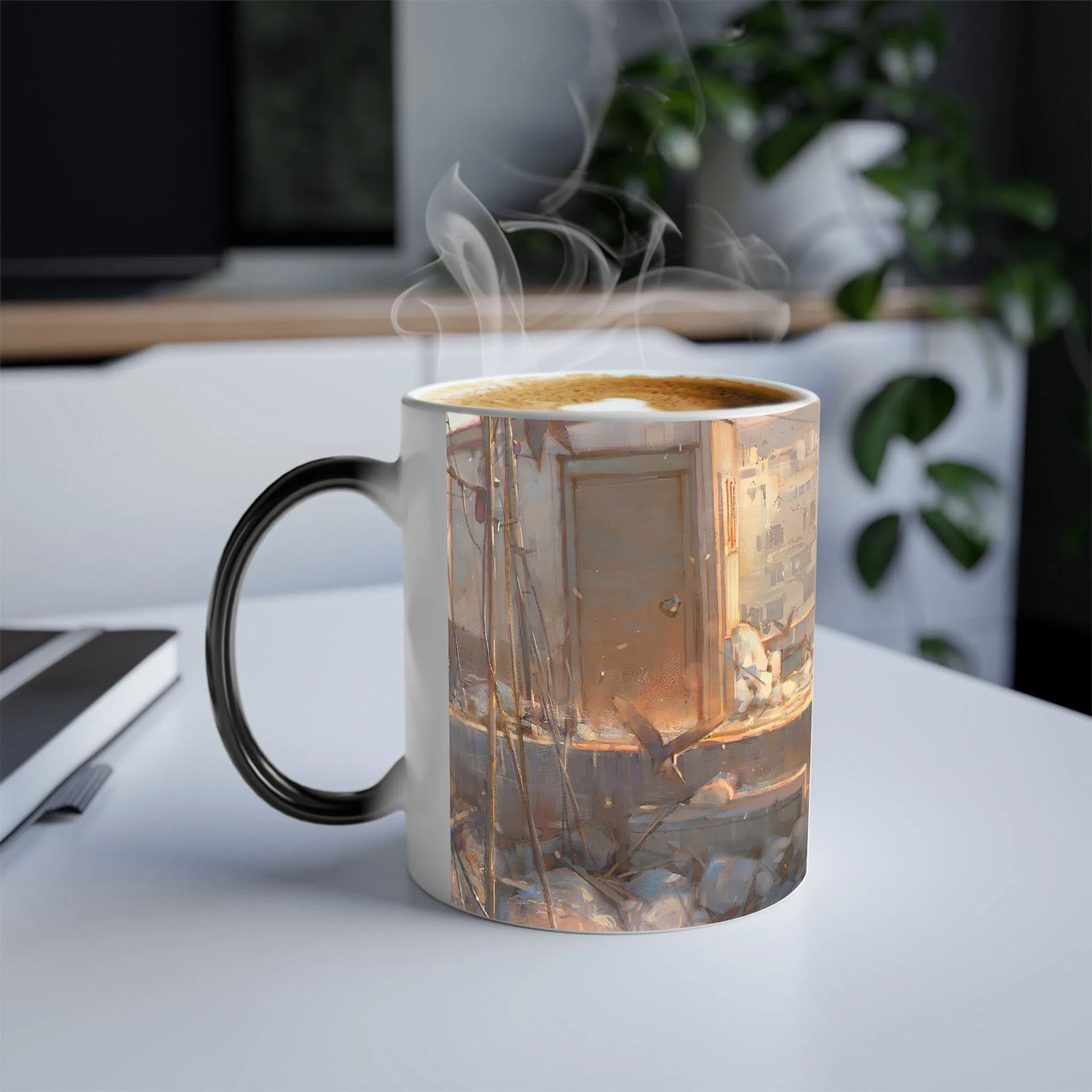 ماگ  حرارتی لیمینات طرح انیمه Arkknights کد NM0458 — تصویر 2