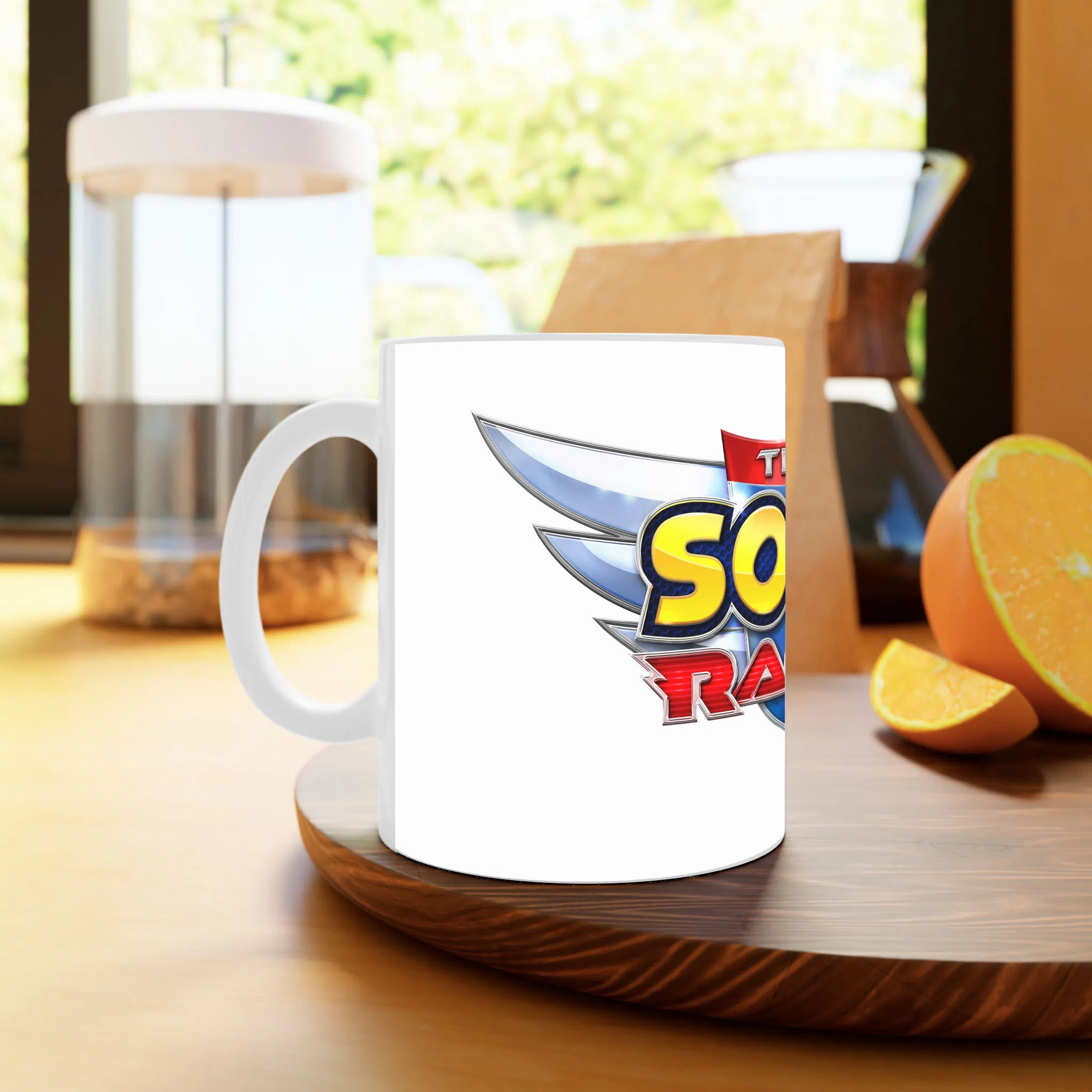 ماگ لیمینات طرح بازی Sonic Game کد NM9461 — تصویر 3