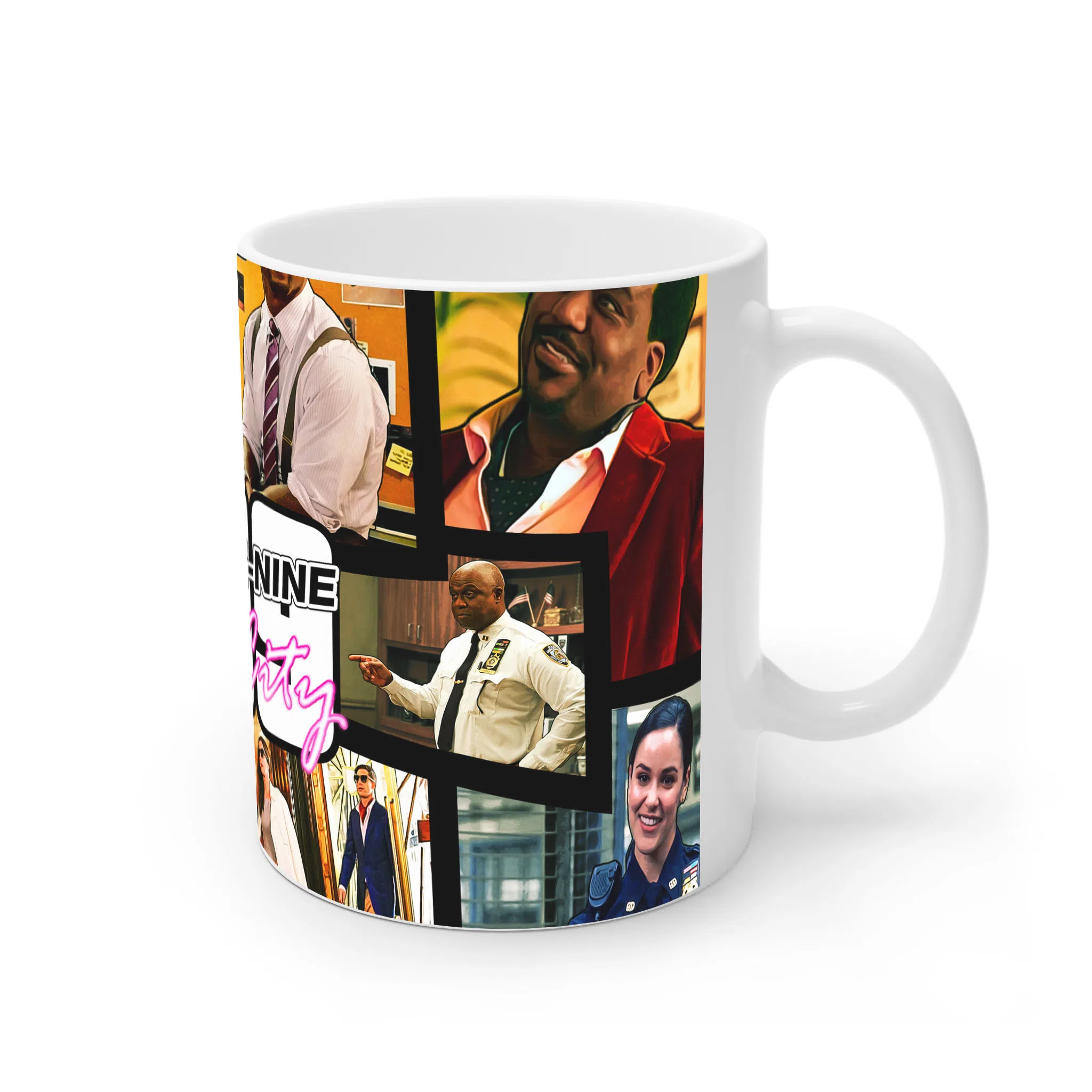 ماگ لیمینات طرح سریال Brooklyn Nine-Nine کد NM3927 — تصویر 2