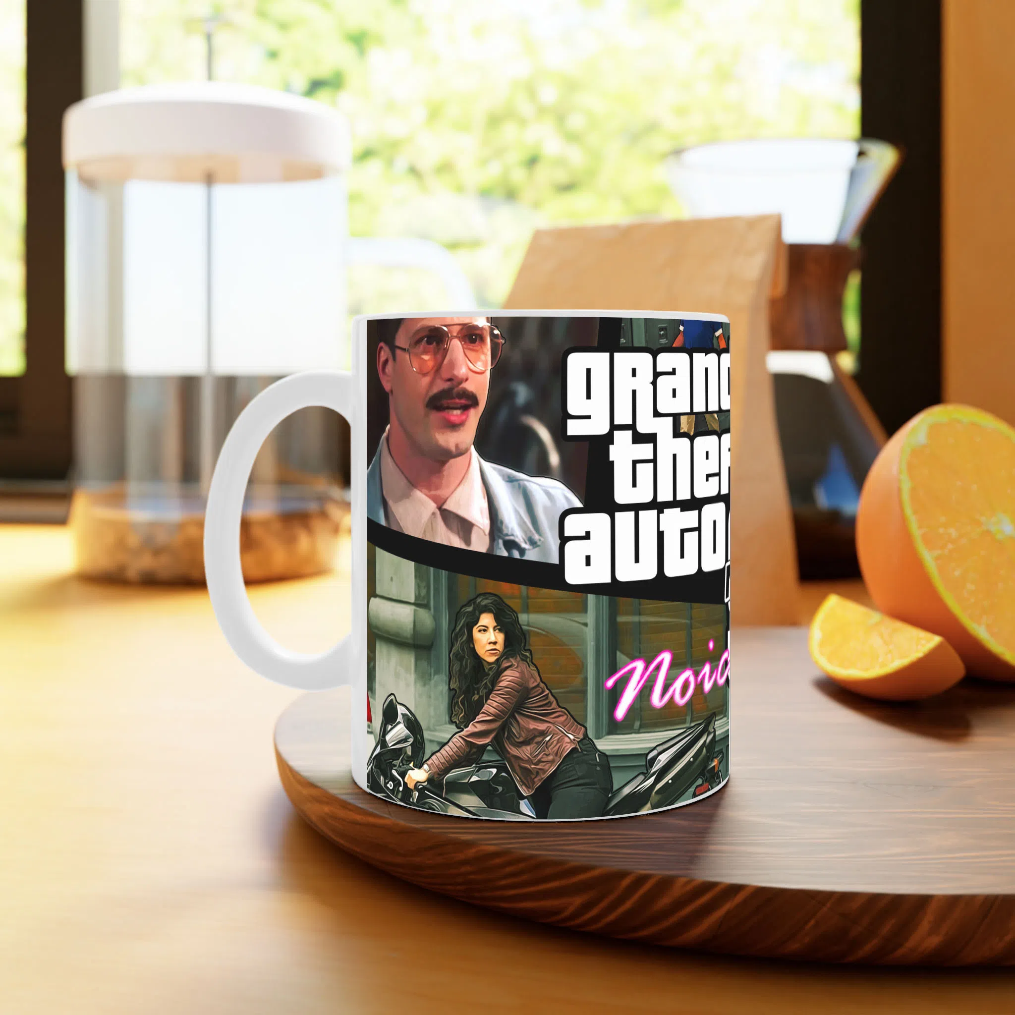 ماگ لیمینات طرح سریال Brooklyn Nine-Nine کد NM3927 — تصویر 3