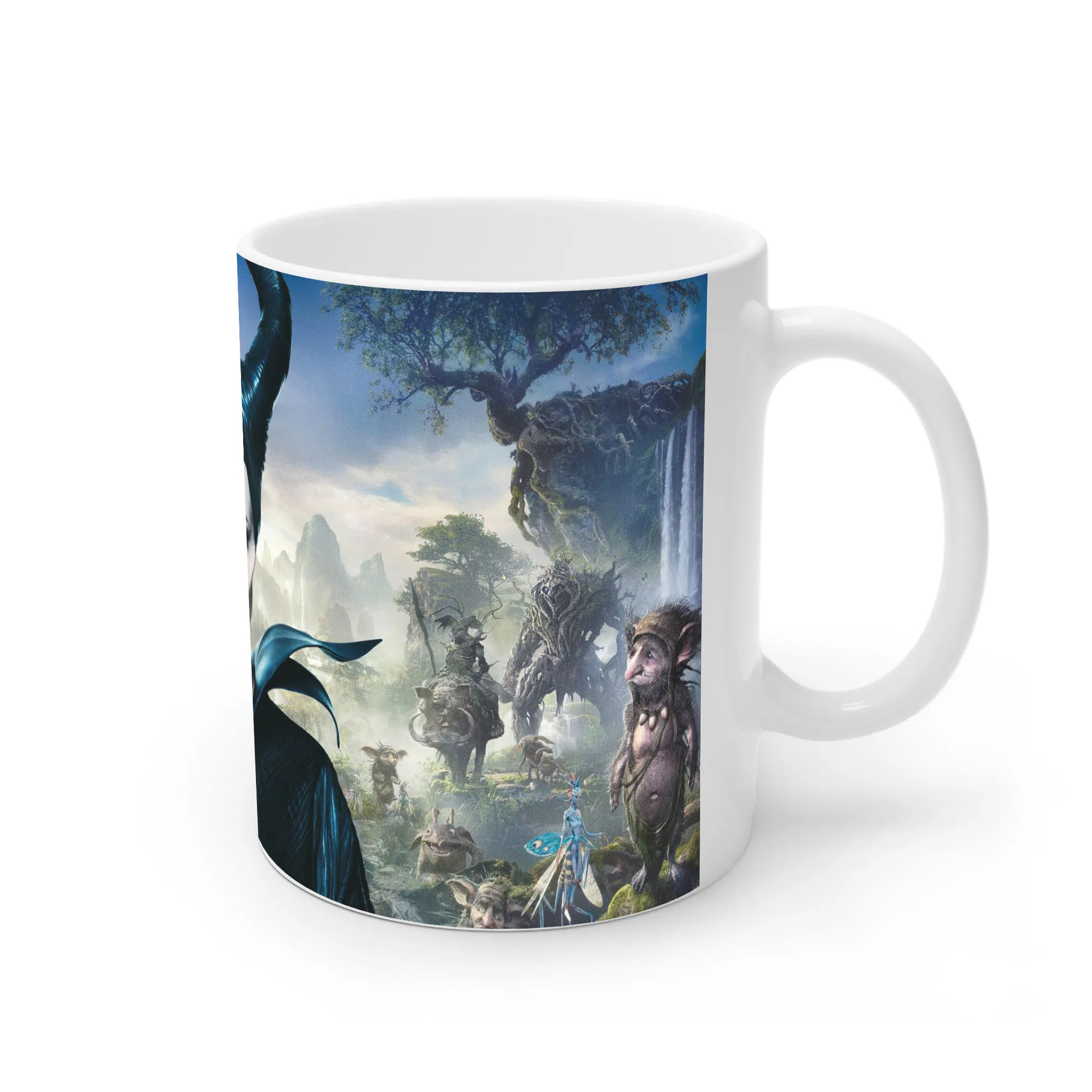 ماگ لیمینات طرح فیلم مالفیسنت Maleficent کد NM11944 — تصویر 2