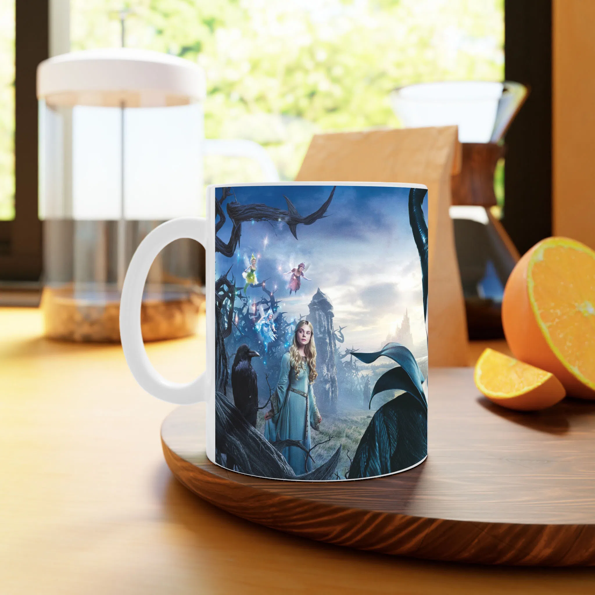 ماگ لیمینات طرح فیلم مالفیسنت Maleficent کد NM11944 — تصویر 4