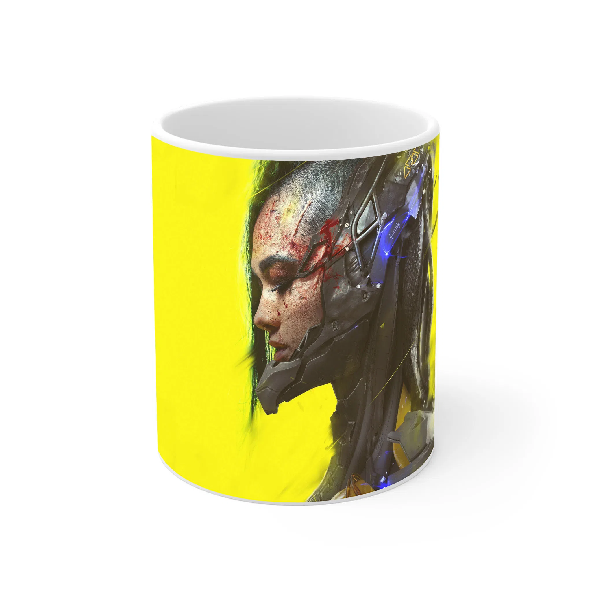 ماگ لیمینات طرح بازی سایبرپانک Cyberpunk 2077 Game کد NM6575 — تصویر 2