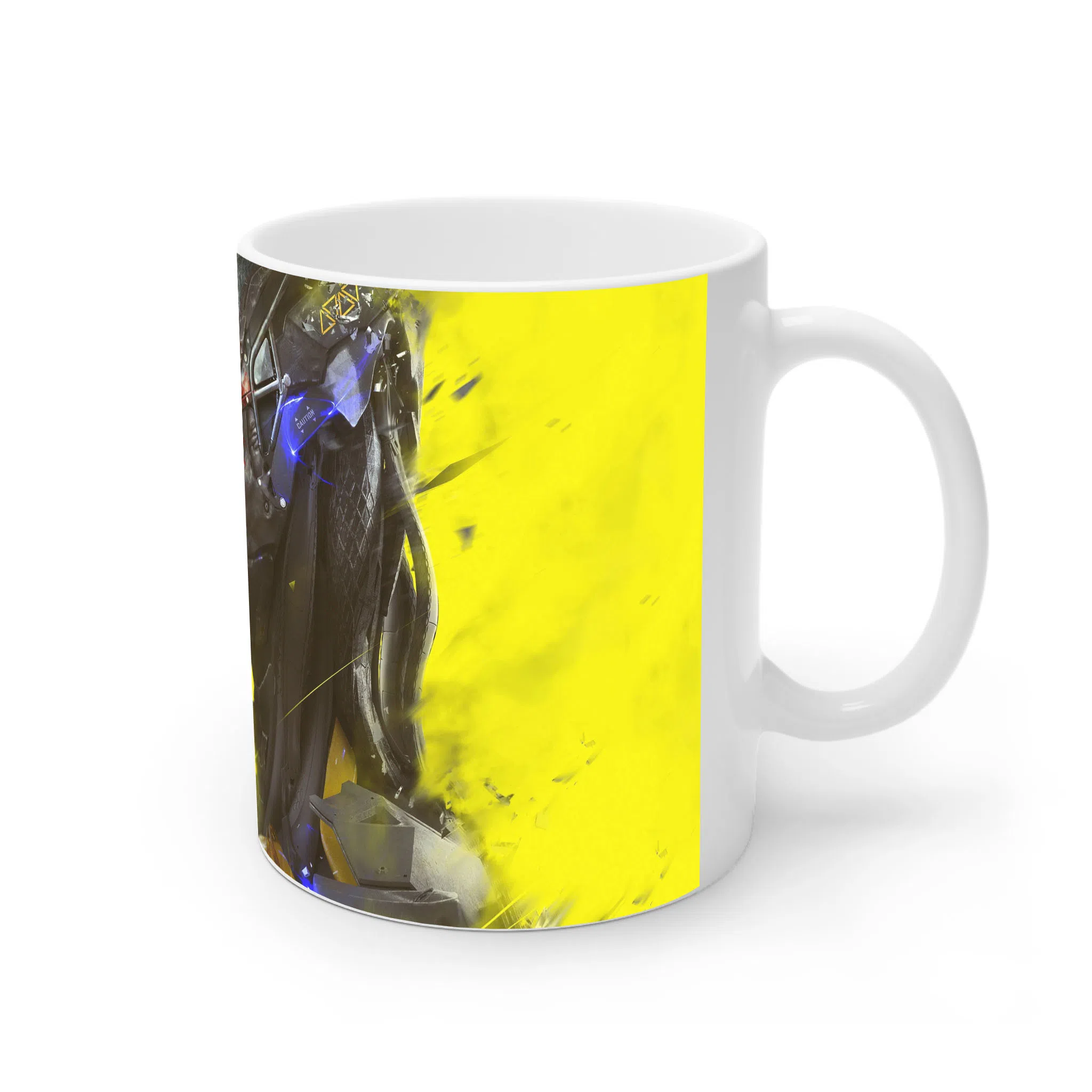 ماگ لیمینات طرح بازی سایبرپانک Cyberpunk 2077 Game کد NM6575 — تصویر 4