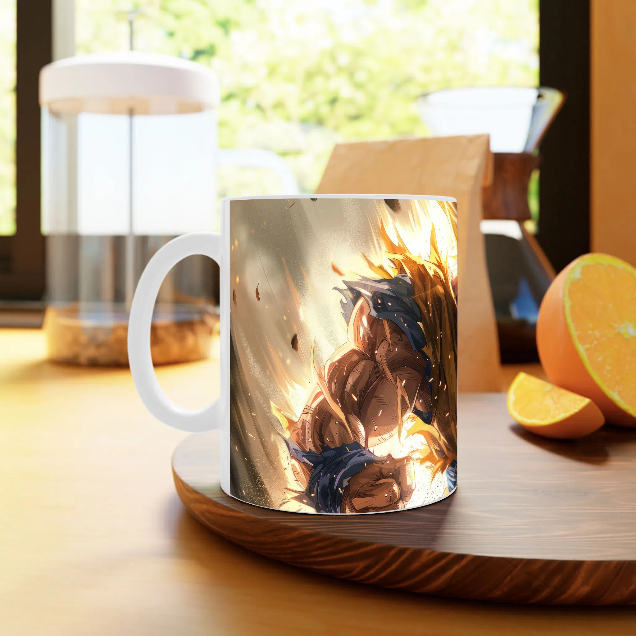 ماگ لیمینات طرح انیمه دراگون بال - Dragon Ball کد NM0728 — تصویر 3