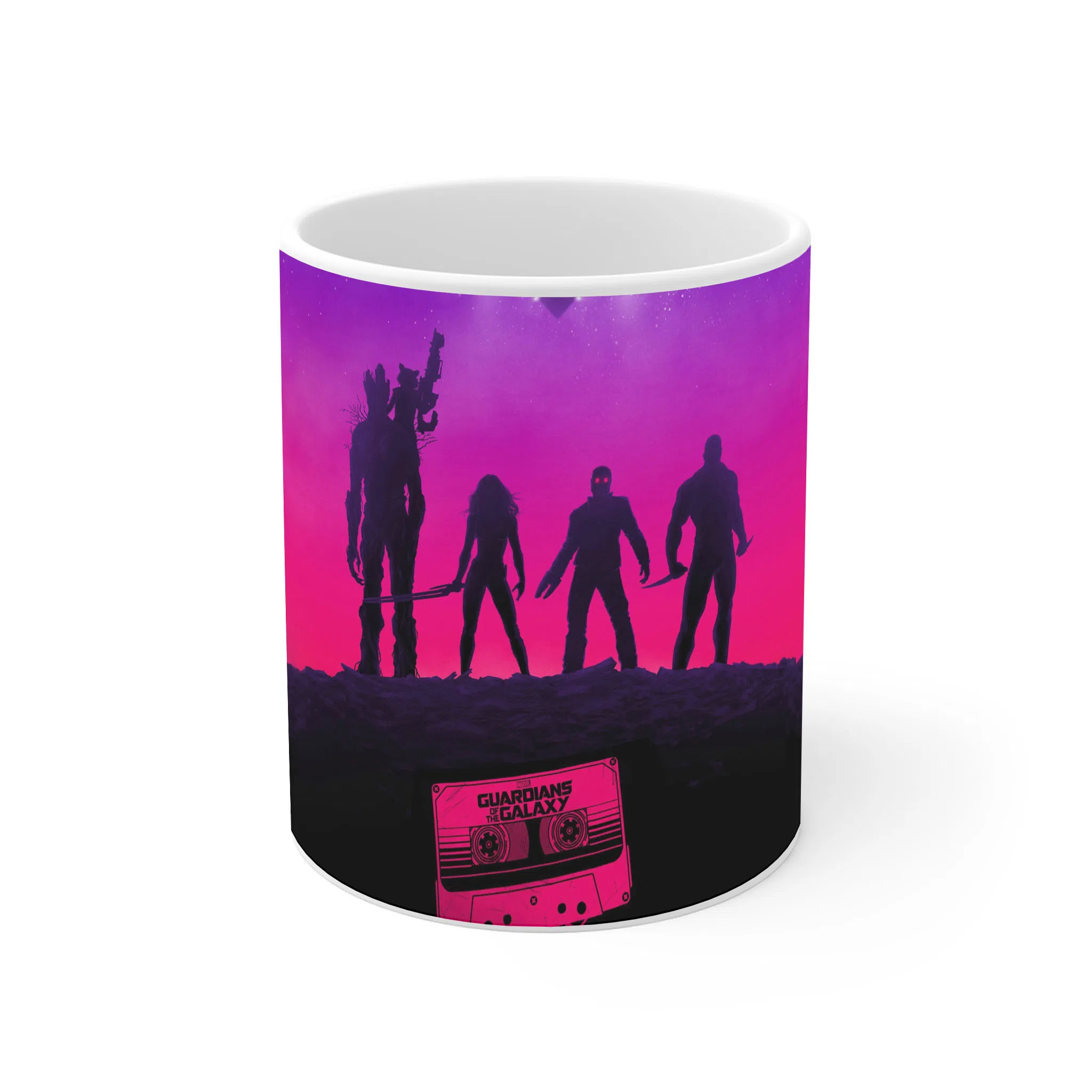 ماگ لیمینات طرح فیلم نگهبانان کهکشان Guardians of the Galaxy کد NM11510