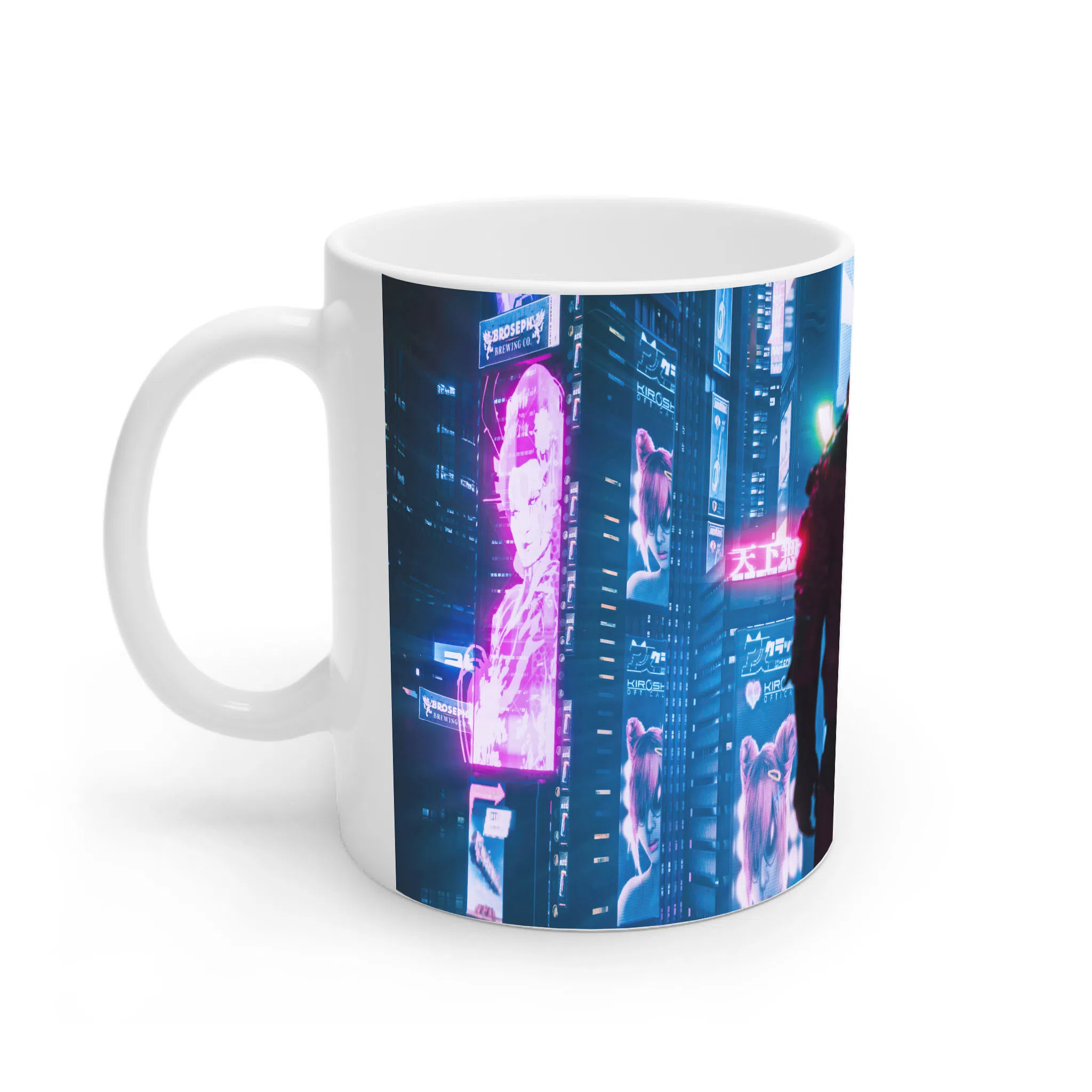 ماگ لیمینات طرح بازی سایبرپانک Cyberpunk 2077 Game کد NM6651 — تصویر 2