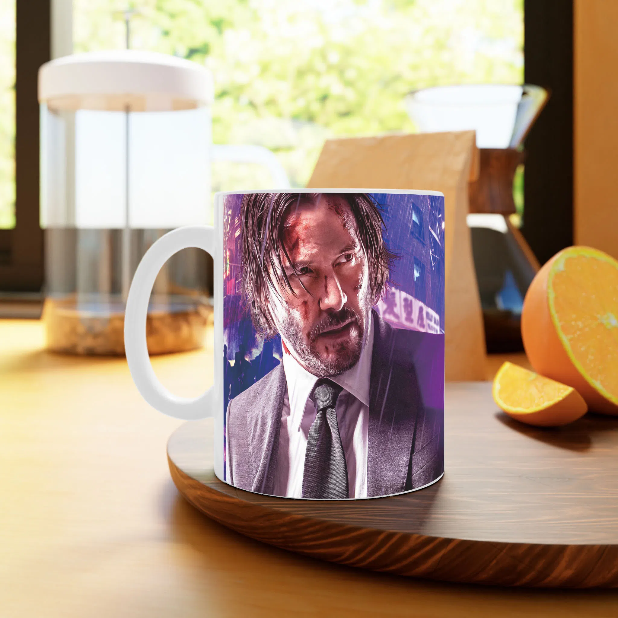 ماگ لیمینات طرح فیلم جان ویک John Wick کد NM11711 — تصویر 3