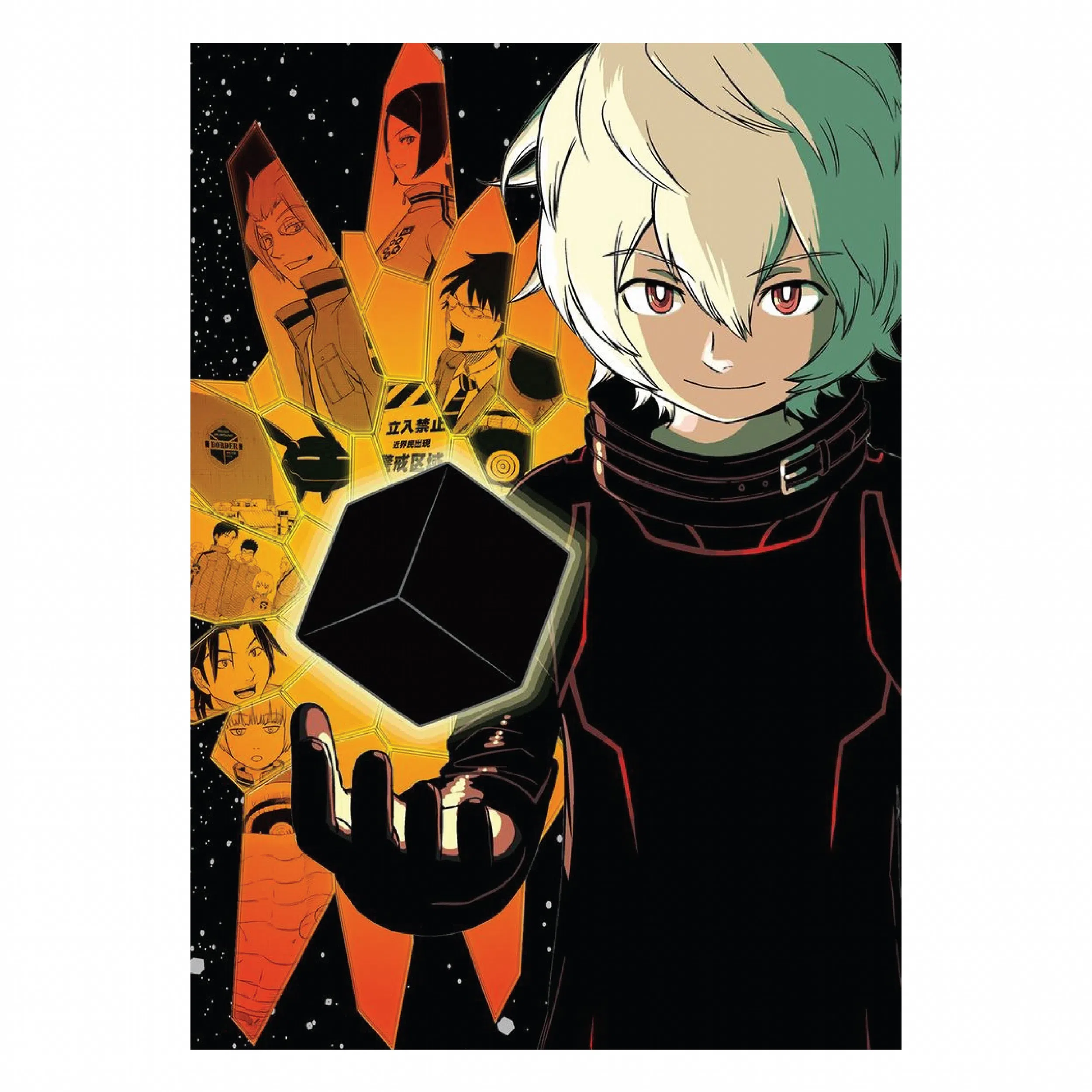 تابلو شاسی لیمینات طرح انیمه ماشه جهان World Trigger مدل NV1108