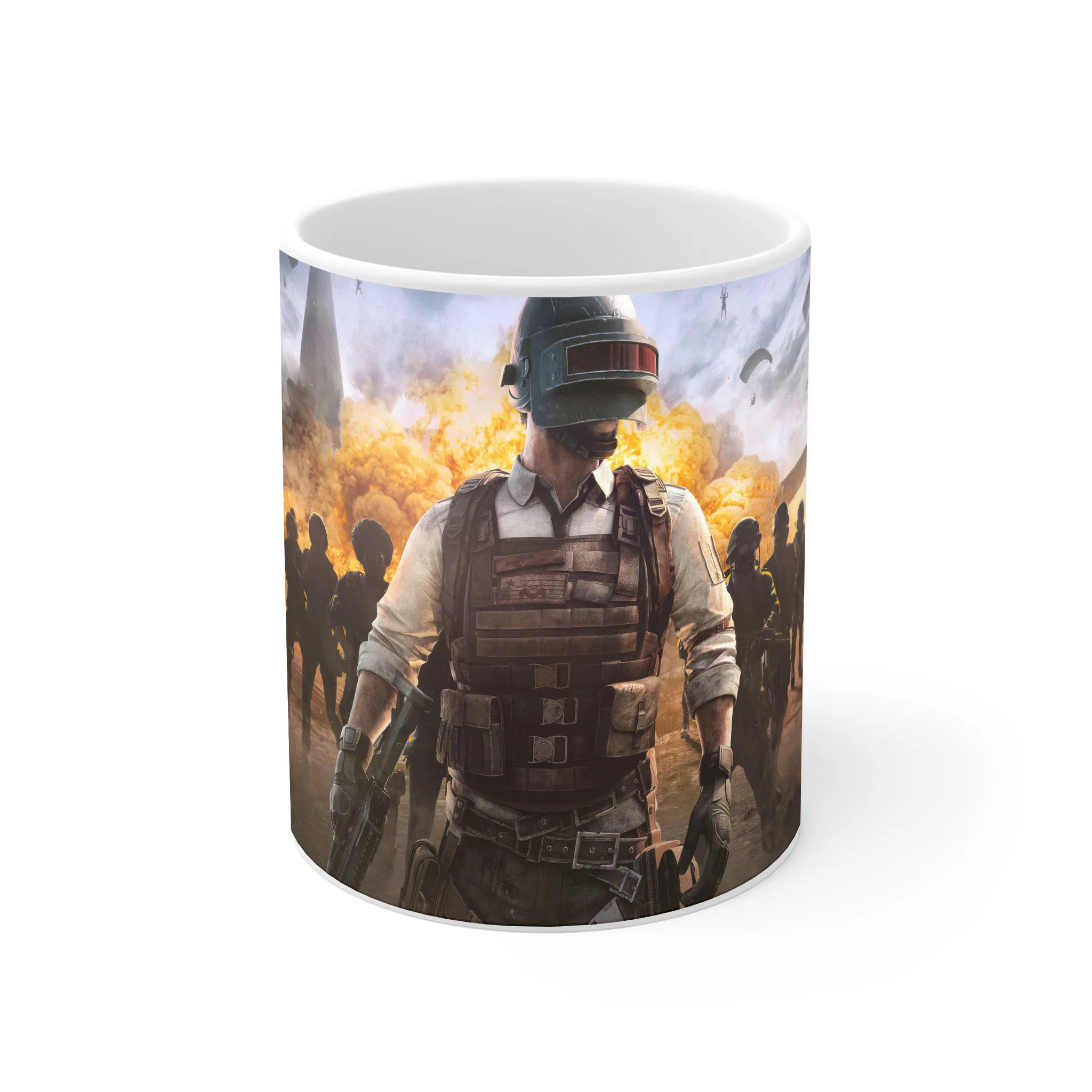 ماگ لیمینات طرح بازی پابجی PUBG Game کد NM9118