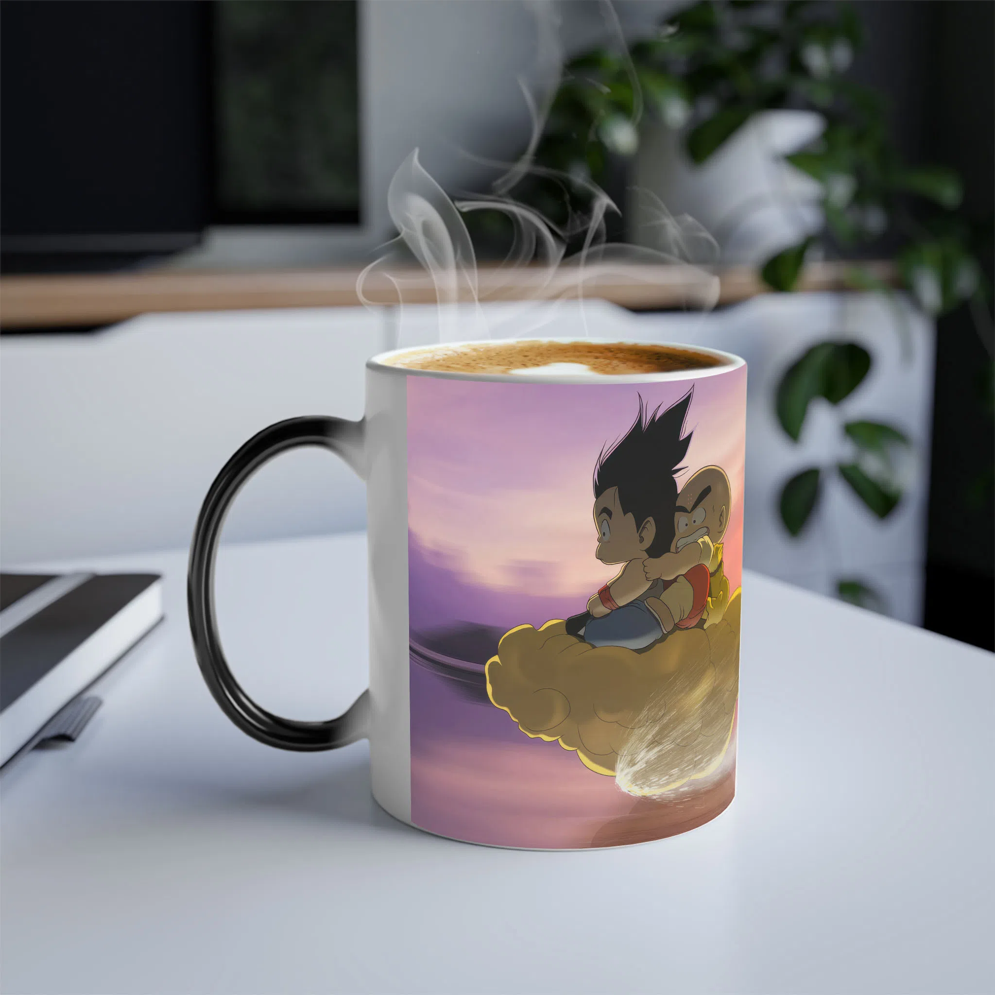 ماگ حرارتی لیمینات طرح انیمه دراگون بال Dragon Ball کد NM0708 — تصویر 3