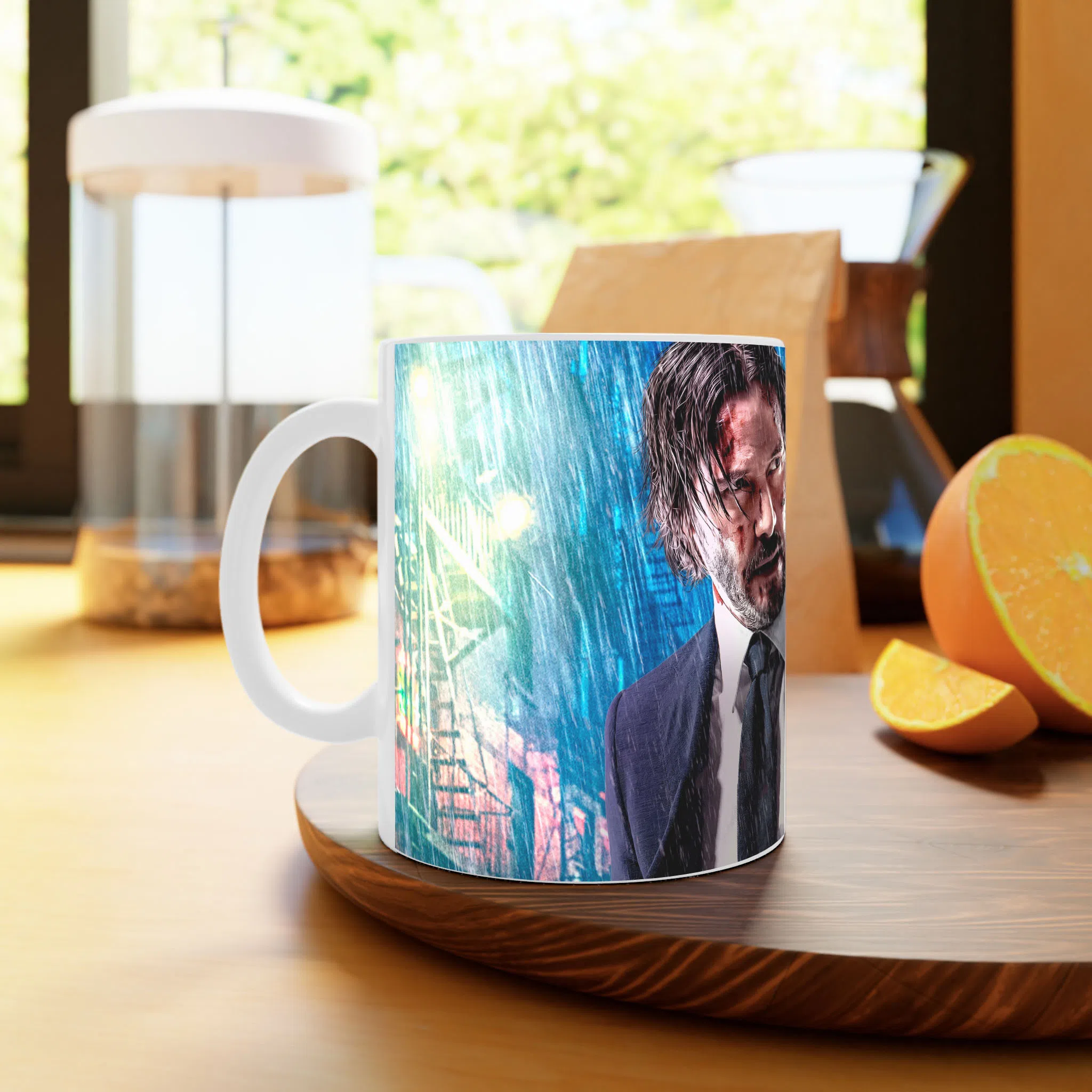 ماگ لیمینات طرح فیلم جان ویک John Wick کد NM11713 — تصویر 3