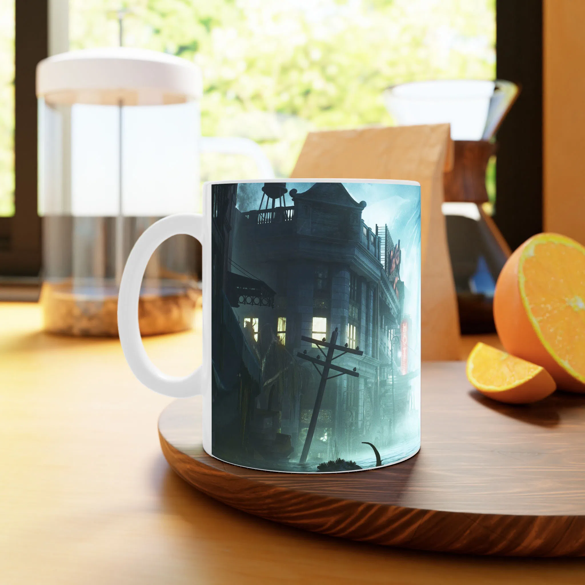 ماگ لیمینات طرح بازی The Sinking City Game کد NM10072 — تصویر 2