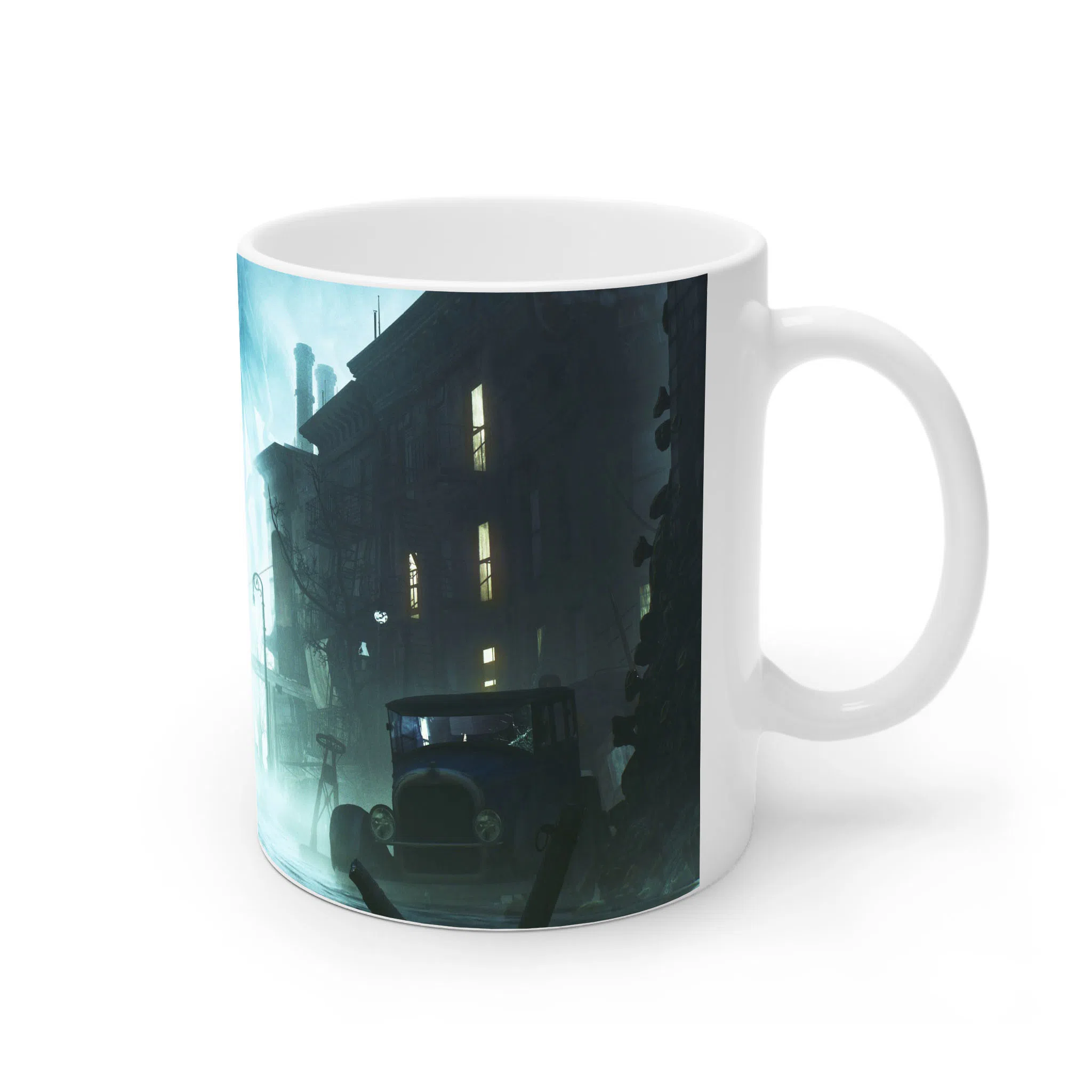 ماگ لیمینات طرح بازی The Sinking City Game کد NM10072 — تصویر 3