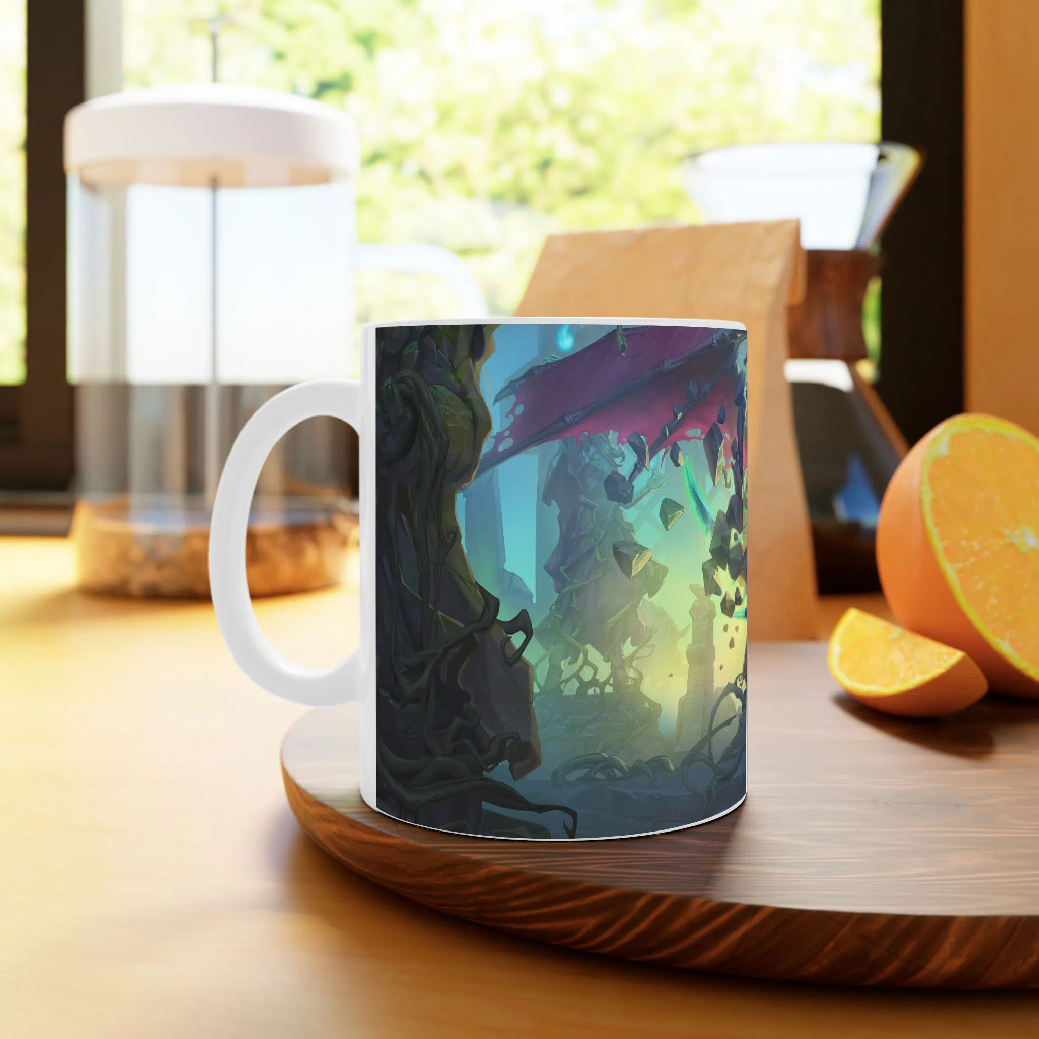 ماگ لیمینات طرح بازی Hearthstone Game کد NM8054 — تصویر 3