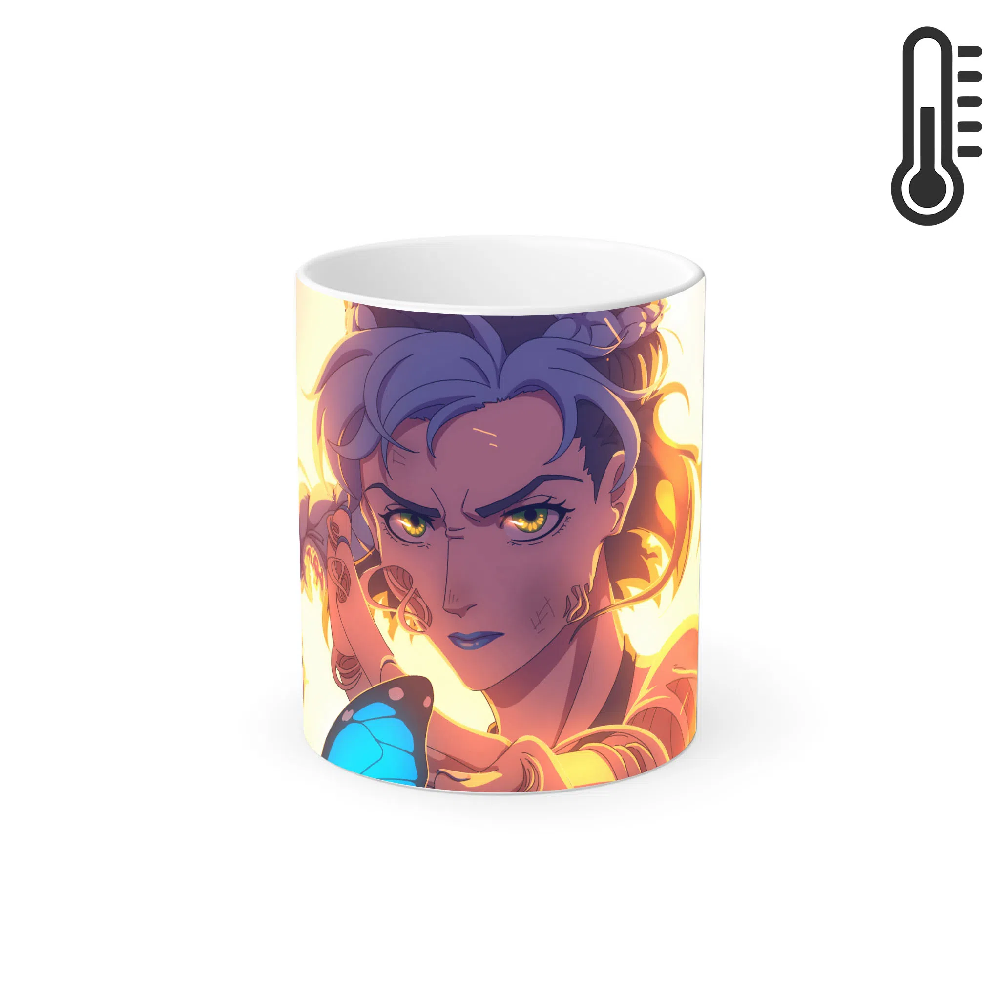 ماگ حرارتی لیمینات طرح انیمه Jojo Bizarre Adventure کد NM0878