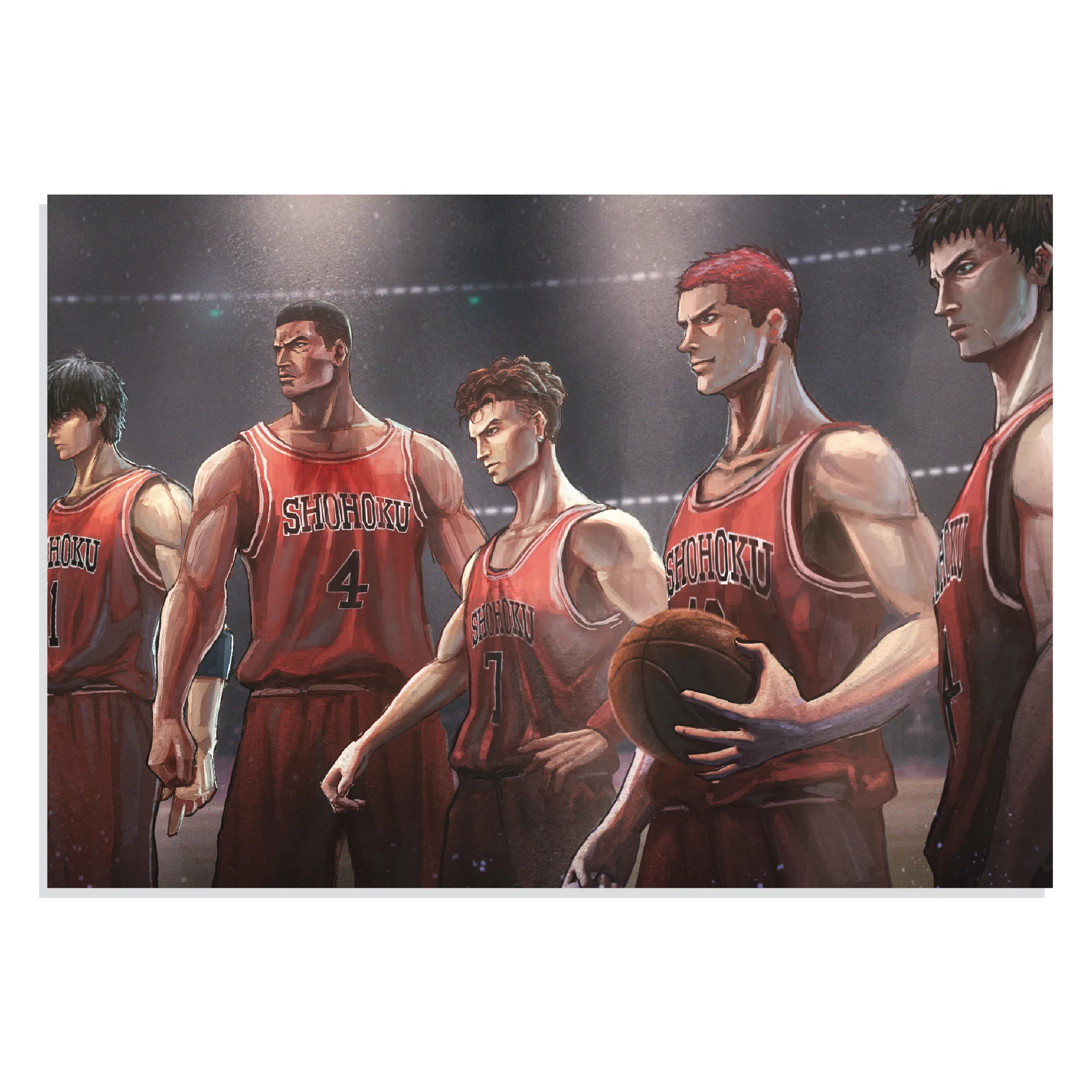 پوستر طرح انیمه اسلم دانک Slam Dunk Anime مدل NV0497