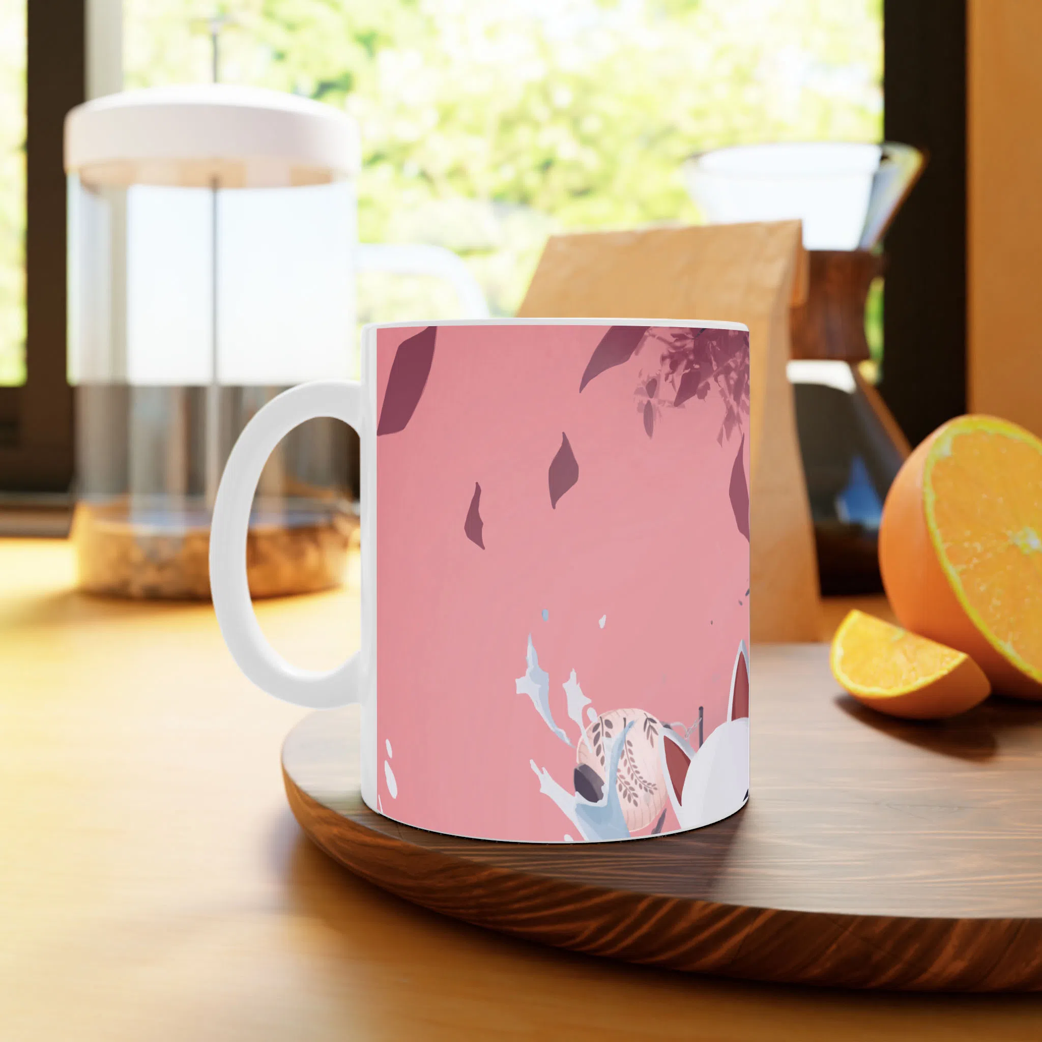 ماگ لیمینات طرح انیمه Hypnosis mic کد NM0873 — تصویر 3