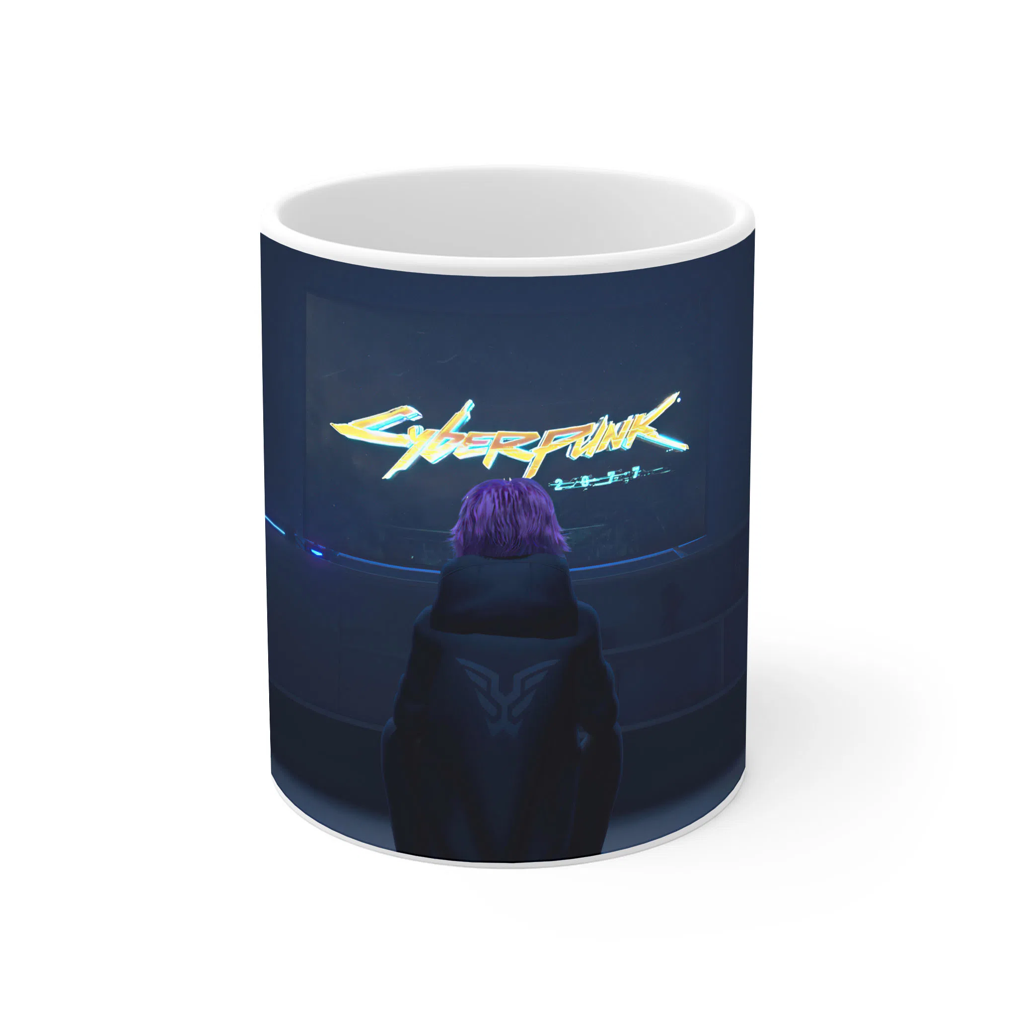 ماگ لیمینات طرح بازی سایبرپانک Cyberpunk 2077 Game کد NM6546 — تصویر 2