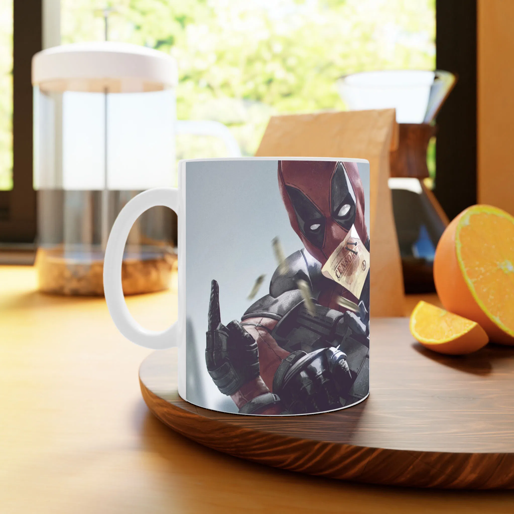 ماگ لیمینات طرح فیلم ددپول Deadpool کد NM11157 — تصویر 2
