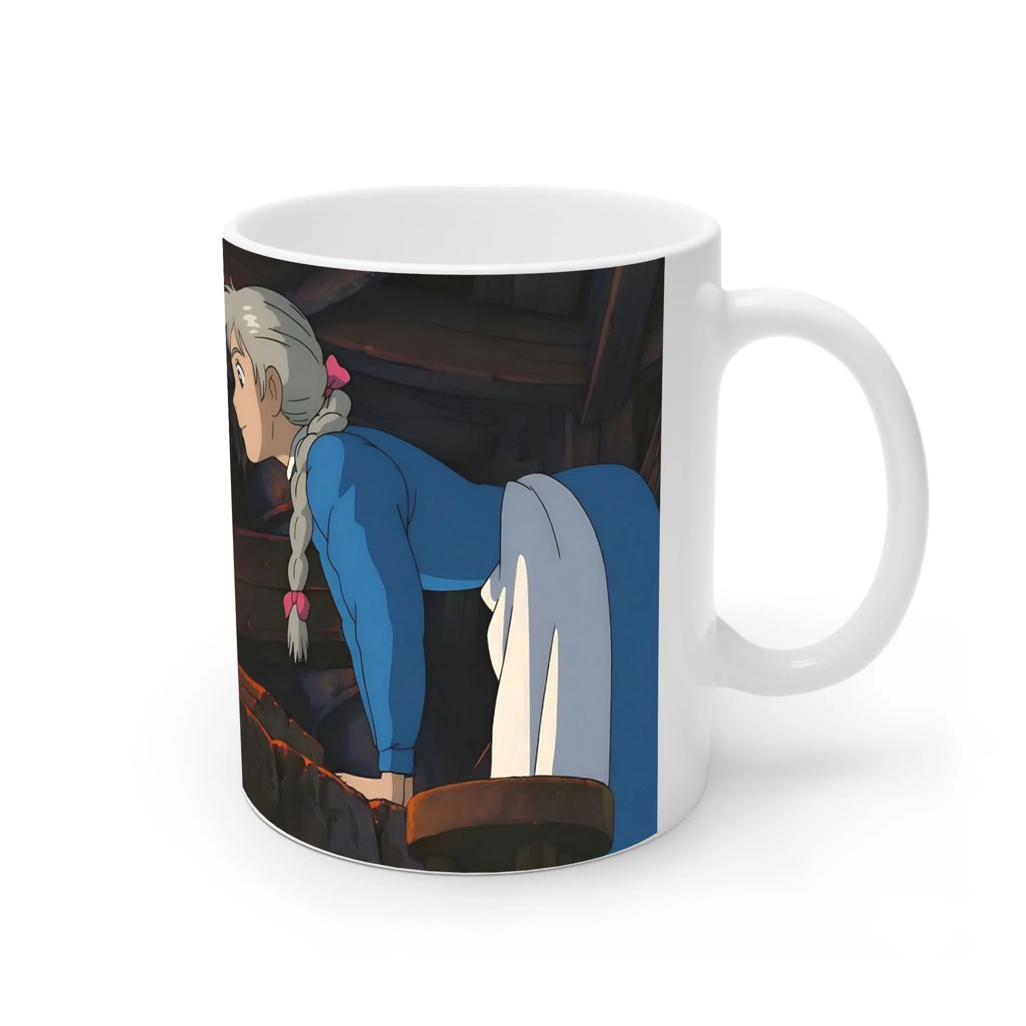 ماگ لیمینات طرح قلعه هاول Howl's Moving Castle کد NM14133 — تصویر 2
