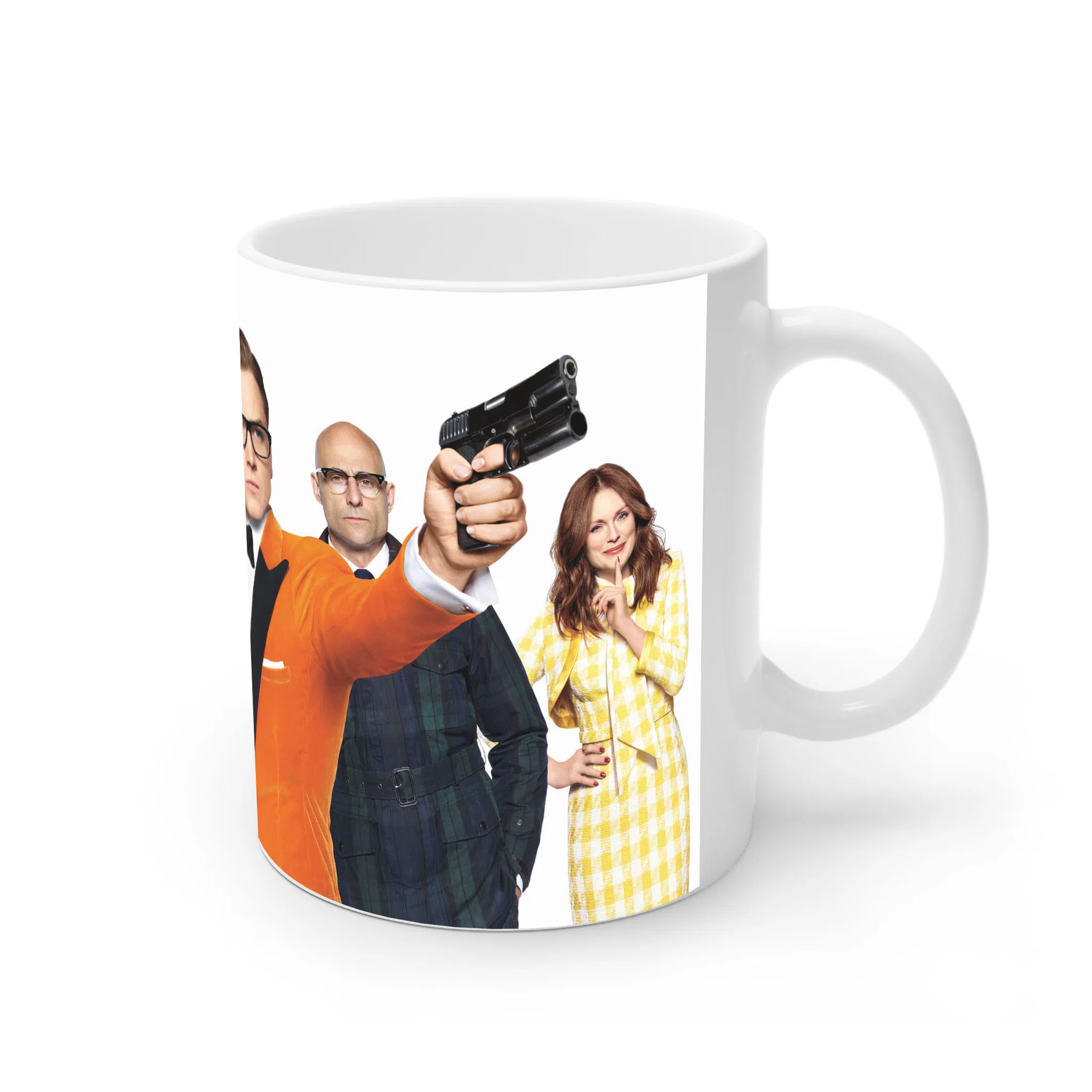 ماگ لیمینات طرح فیلم کینگزمن Kingsman کد NM11852 — تصویر 2