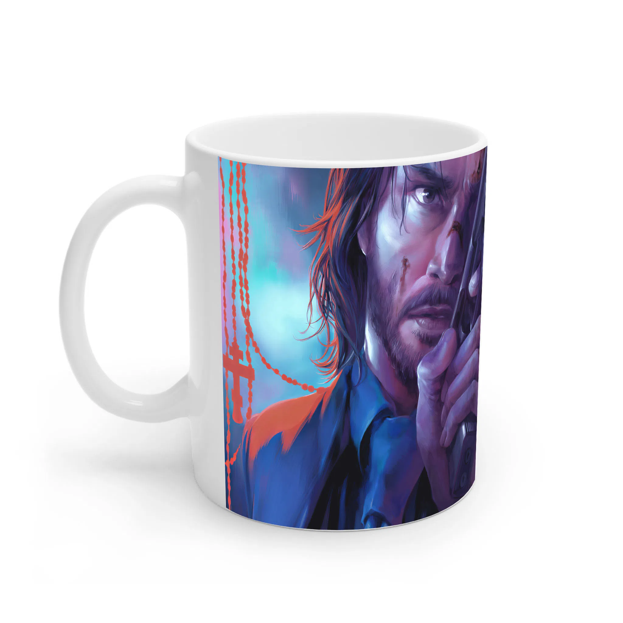ماگ لیمینات طرح فیلم جان ویک John Wick کد NM11729 — تصویر 2