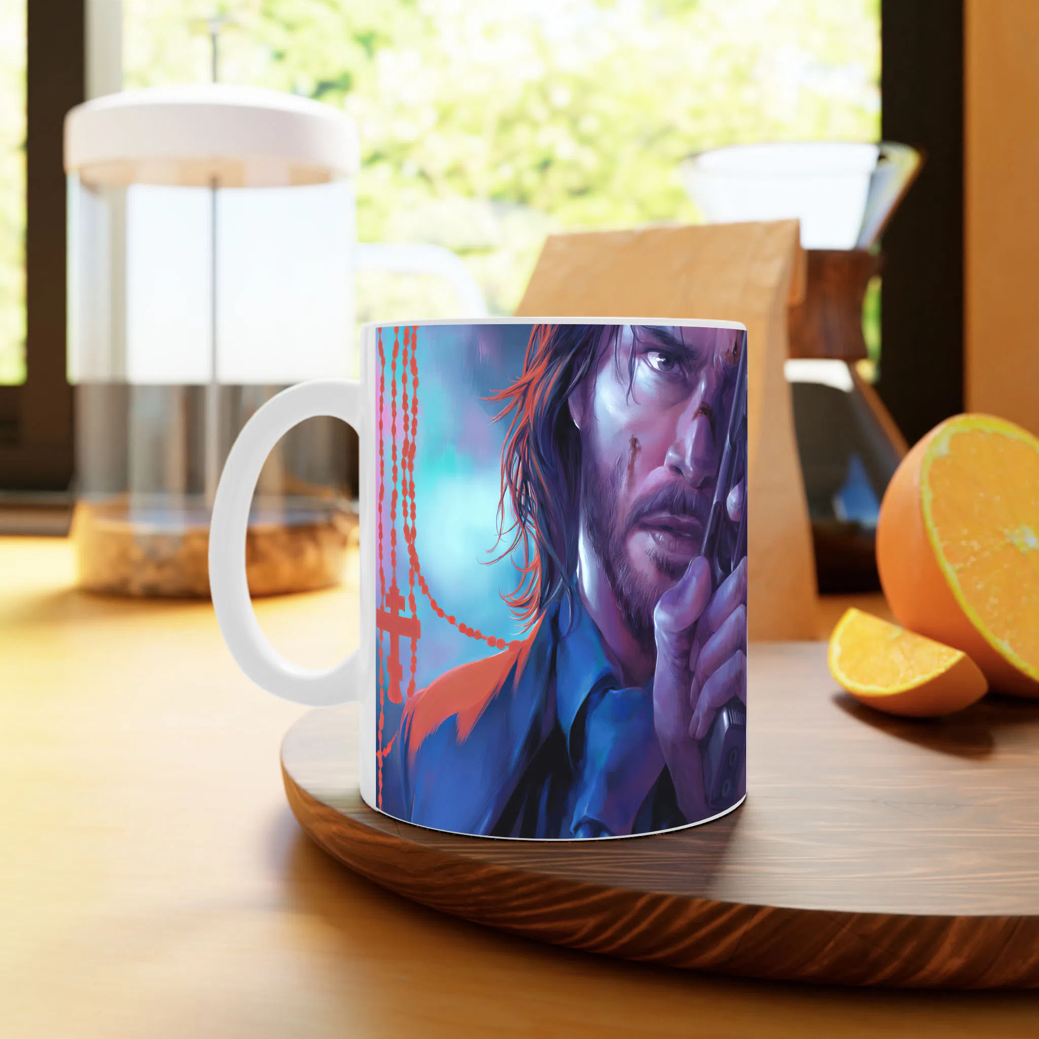 ماگ لیمینات طرح فیلم جان ویک John Wick کد NM11729 — تصویر 3