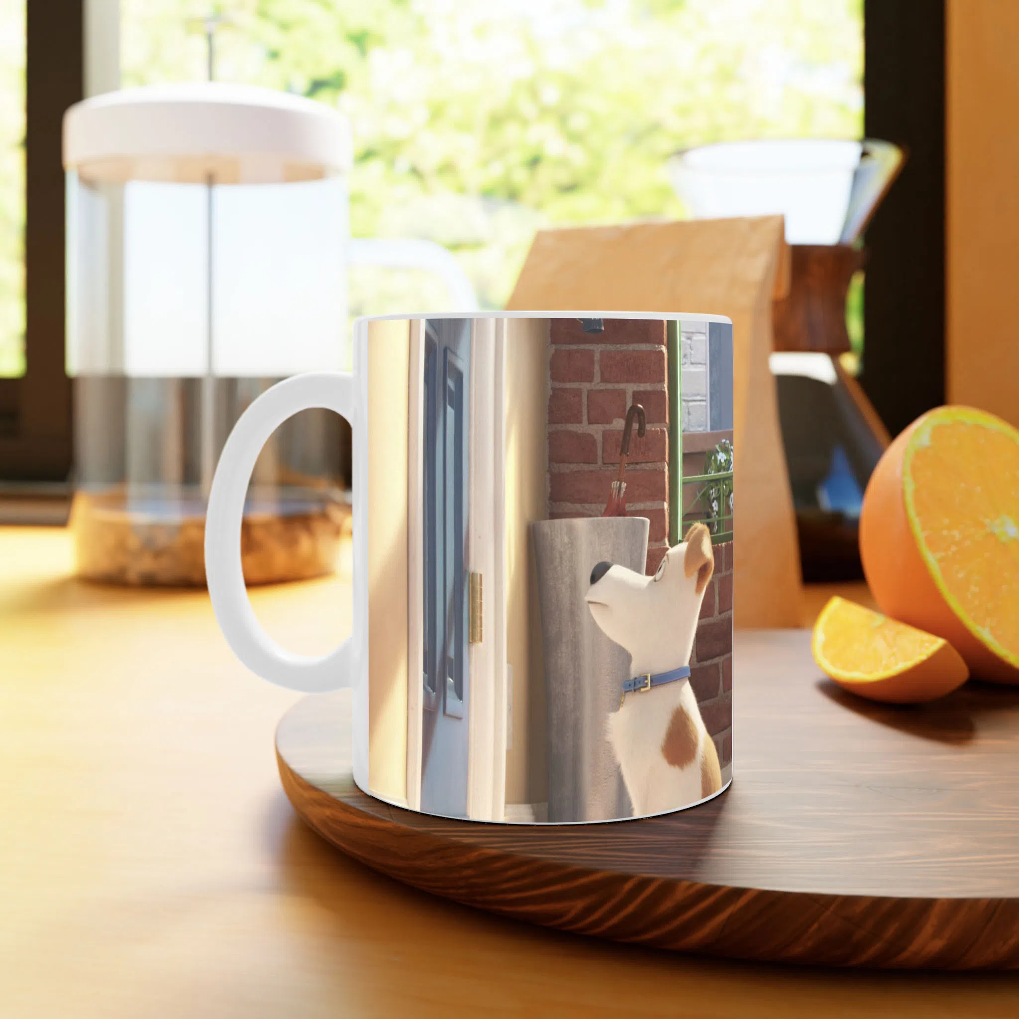 ماگ لیمینات طرح فیلم زندگی پنهان جانوران خانگی The Secret Life of Pets کد NM13061 — تصویر 3