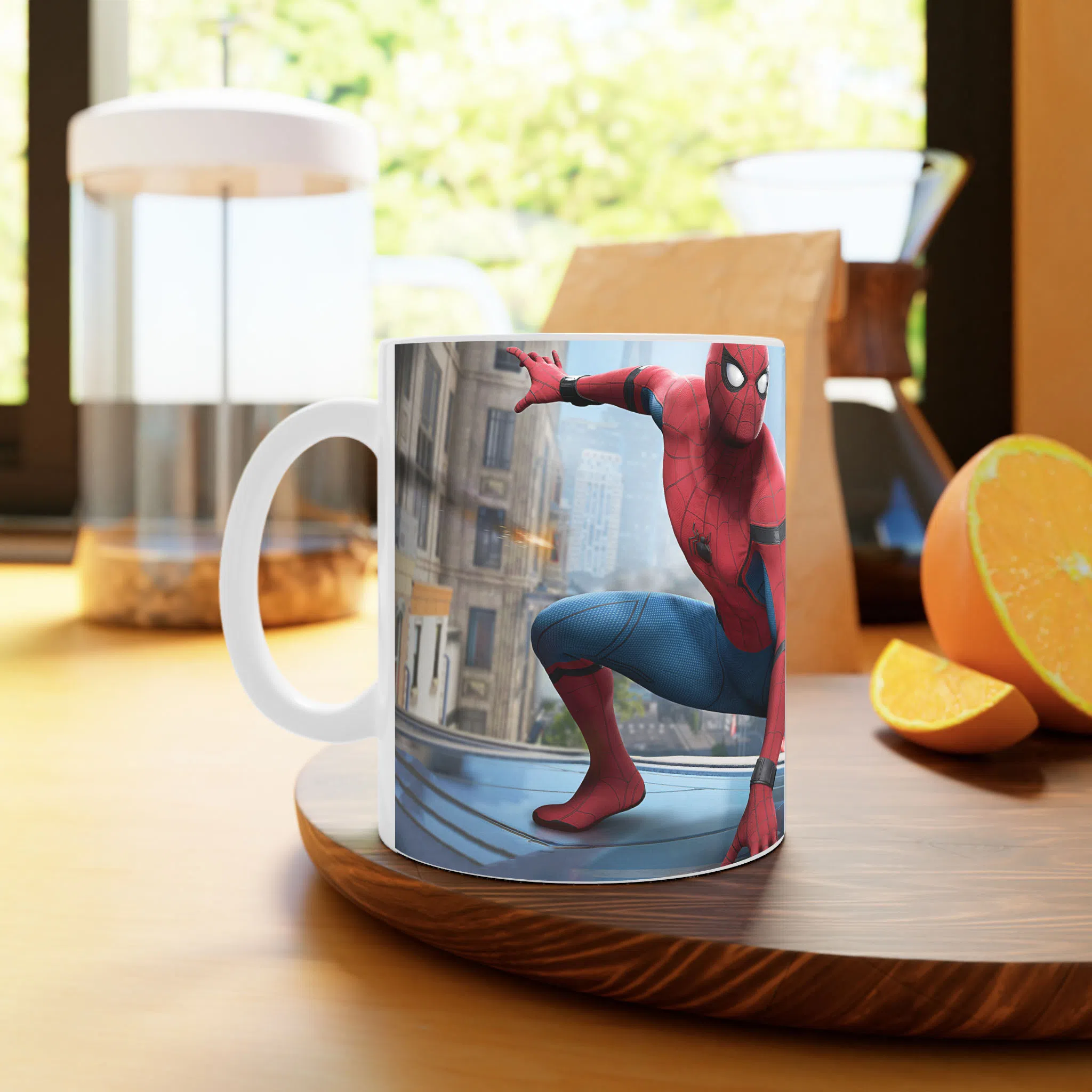ماگ لیمینات طرح بازی Marvels Avengers Game کد NM8335 — تصویر 3