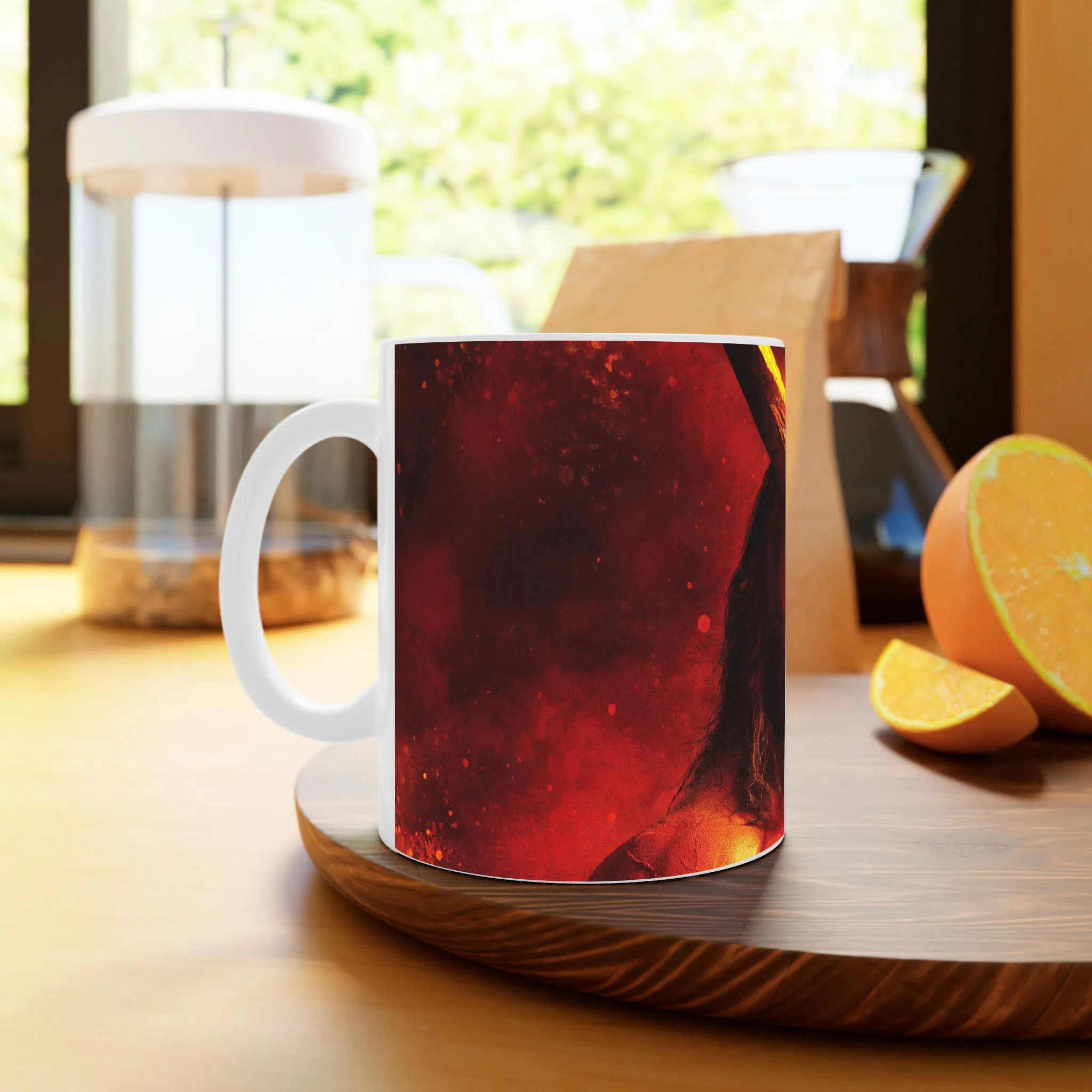 ماگ لیمینات طرح فیلم Hellboy کد NM11561 — تصویر 3